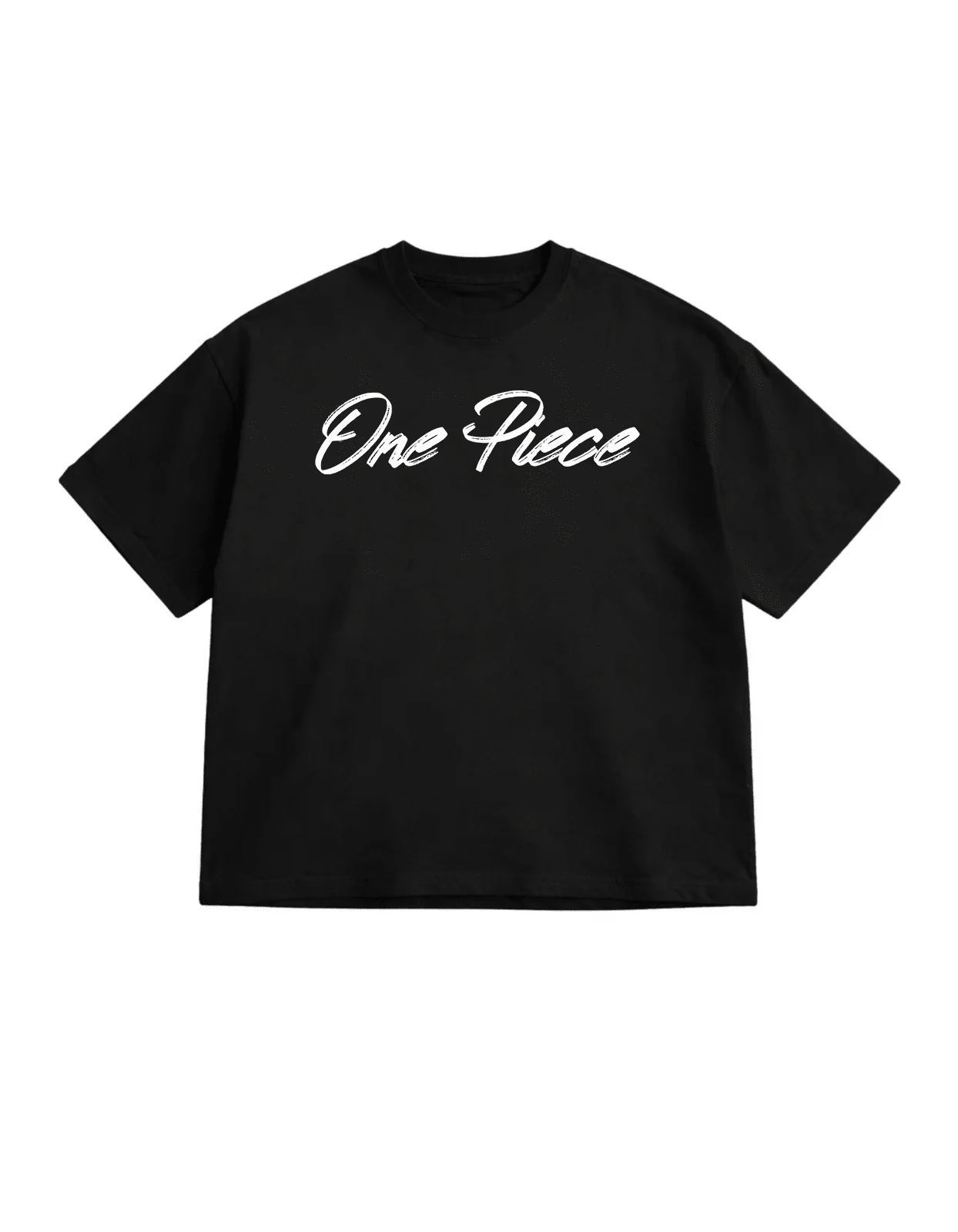 One Piece Black Oversize T-Shirt - Image 3