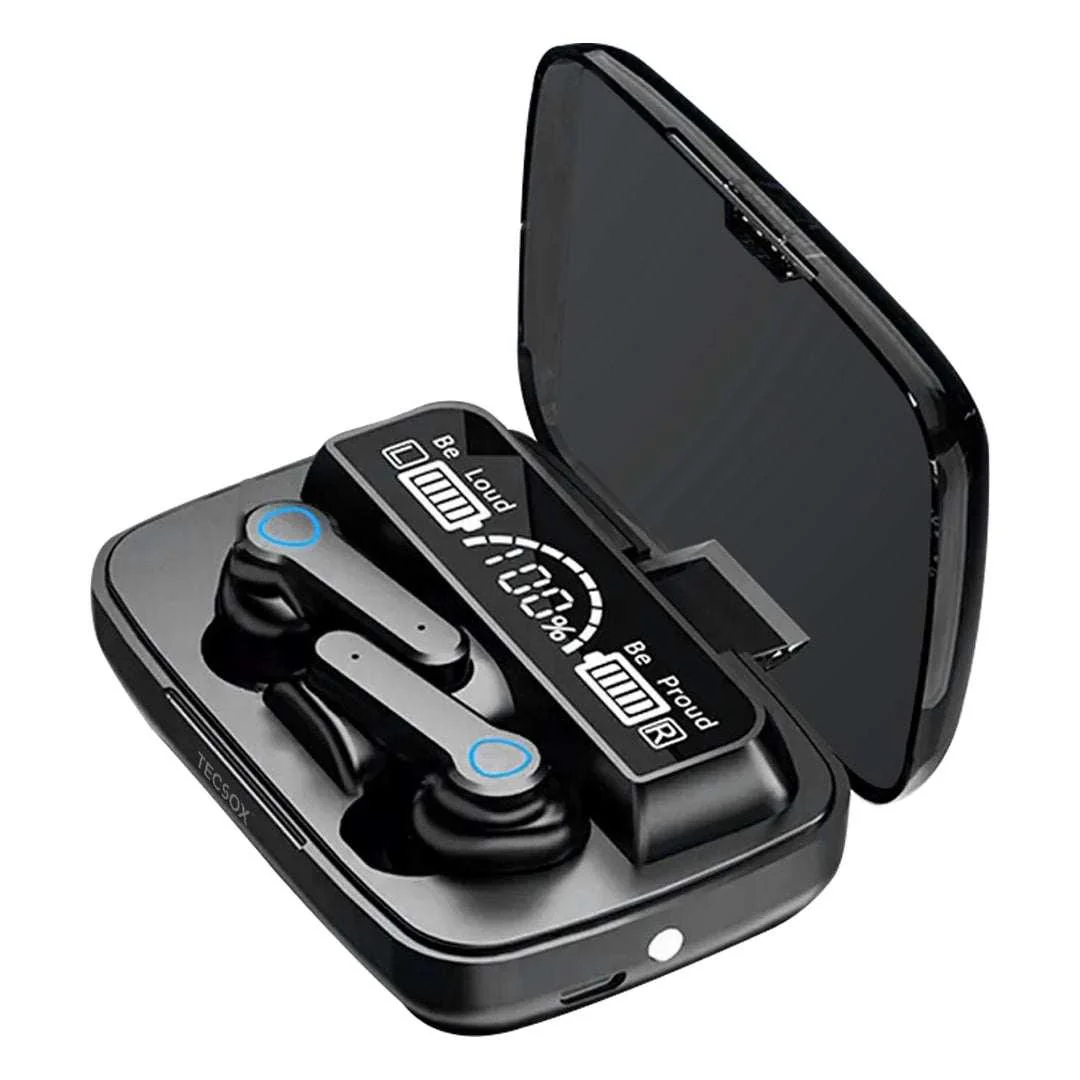 Order TecSox Max 19 Bluetooth Earbuds | Power Bank & Torch
