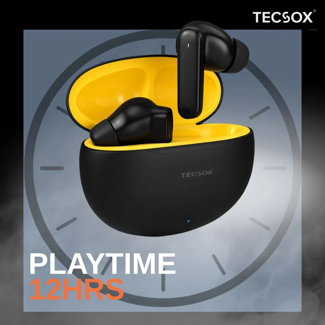Order TecSox Pulse 611 Bluetooth Earbuds | Deep Bass - Image 22