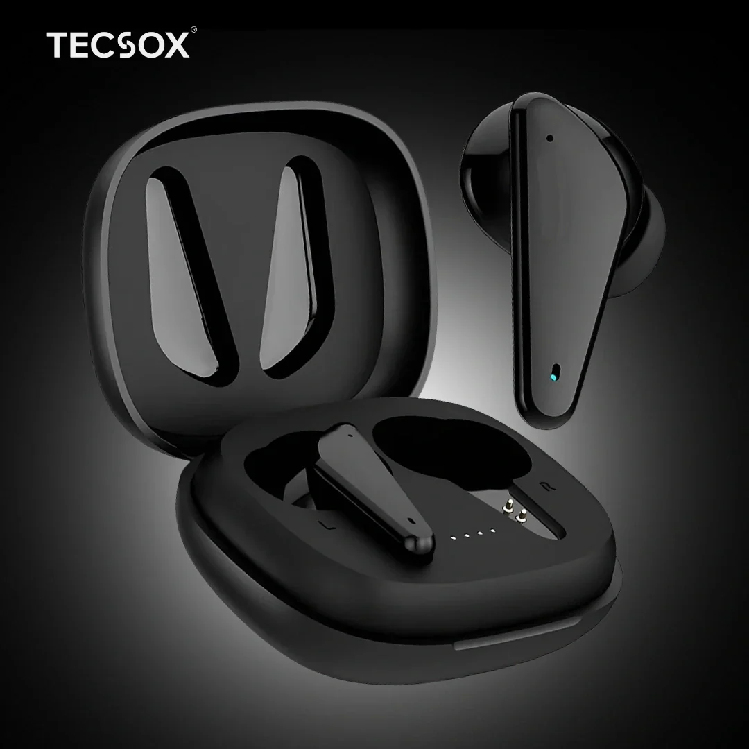 TecSox Pulse Bluetooth Earbuds (20 Hour Battery Life)