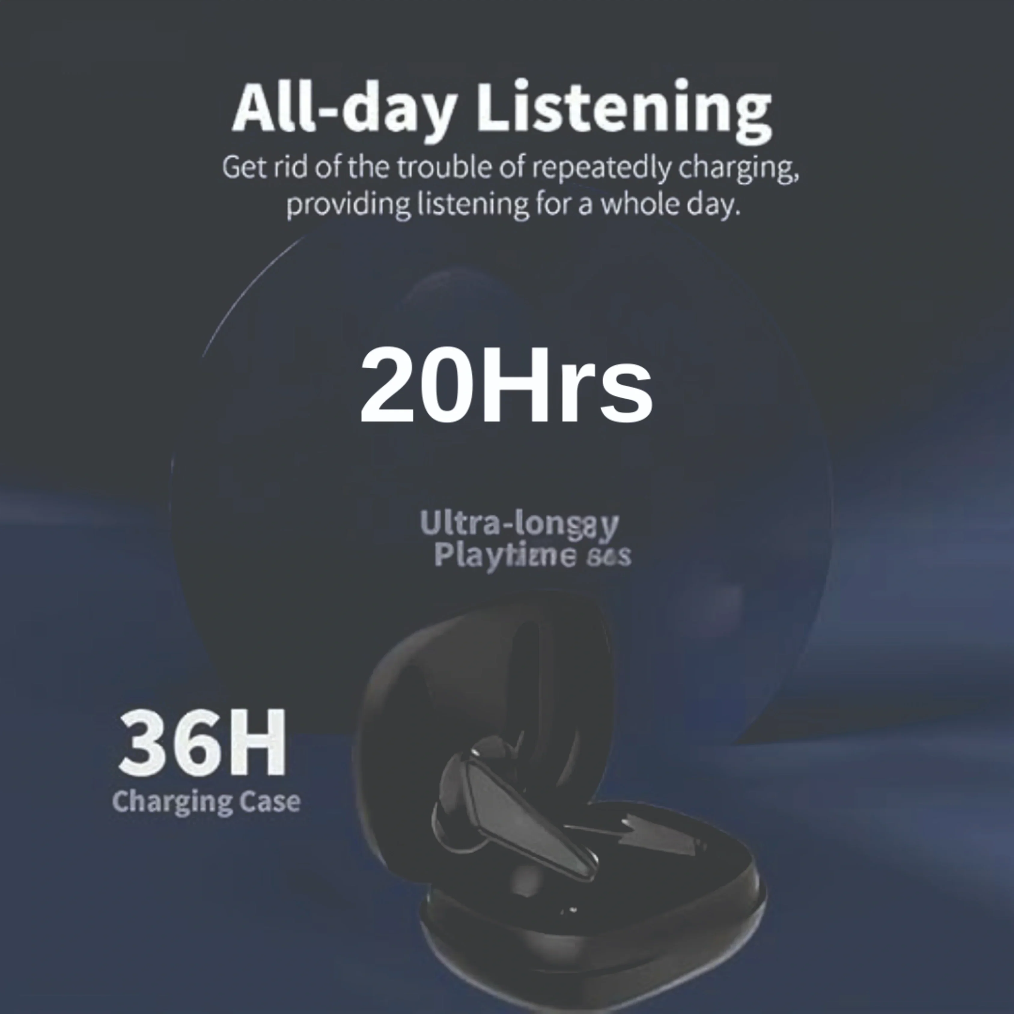 TecSox Pulse Bluetooth Earbuds (20 Hour Battery Life) - Image 10