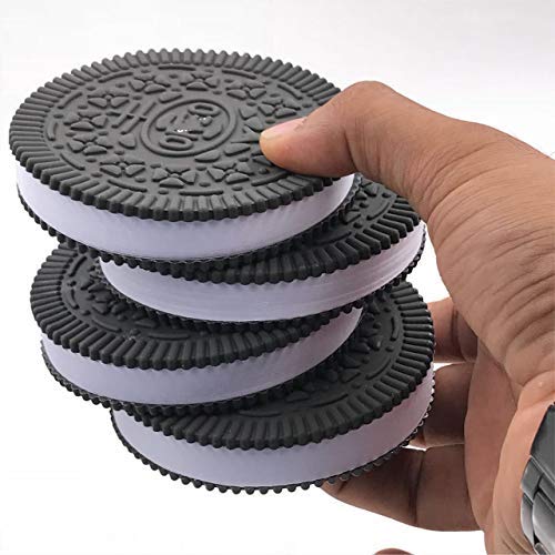 Oreo: Fun Handy Cookie Notepad with Realistic Biscuit Design for School, Office & Gifting - Image 2
