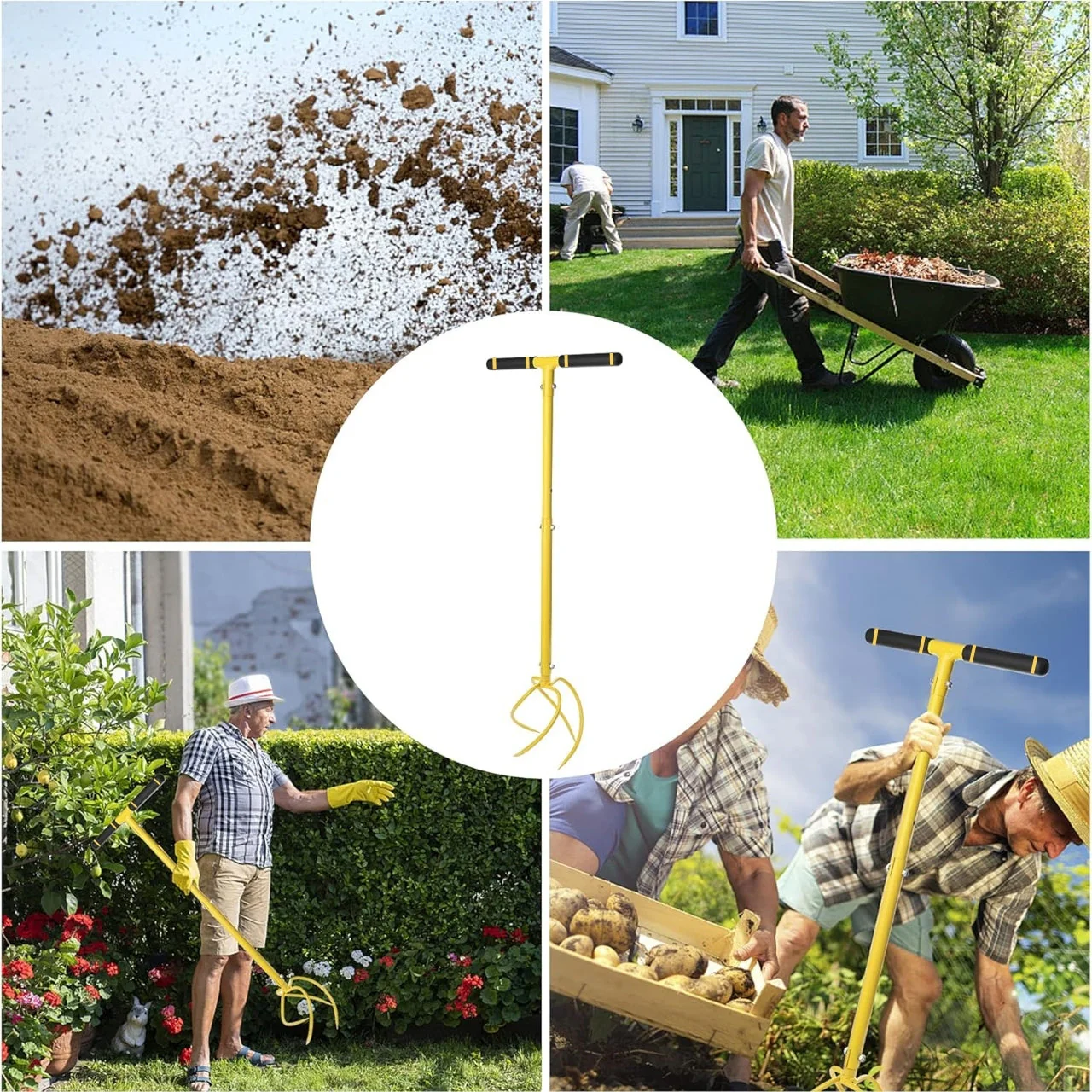 Outdoor Garden Hand Tiller - Image 7