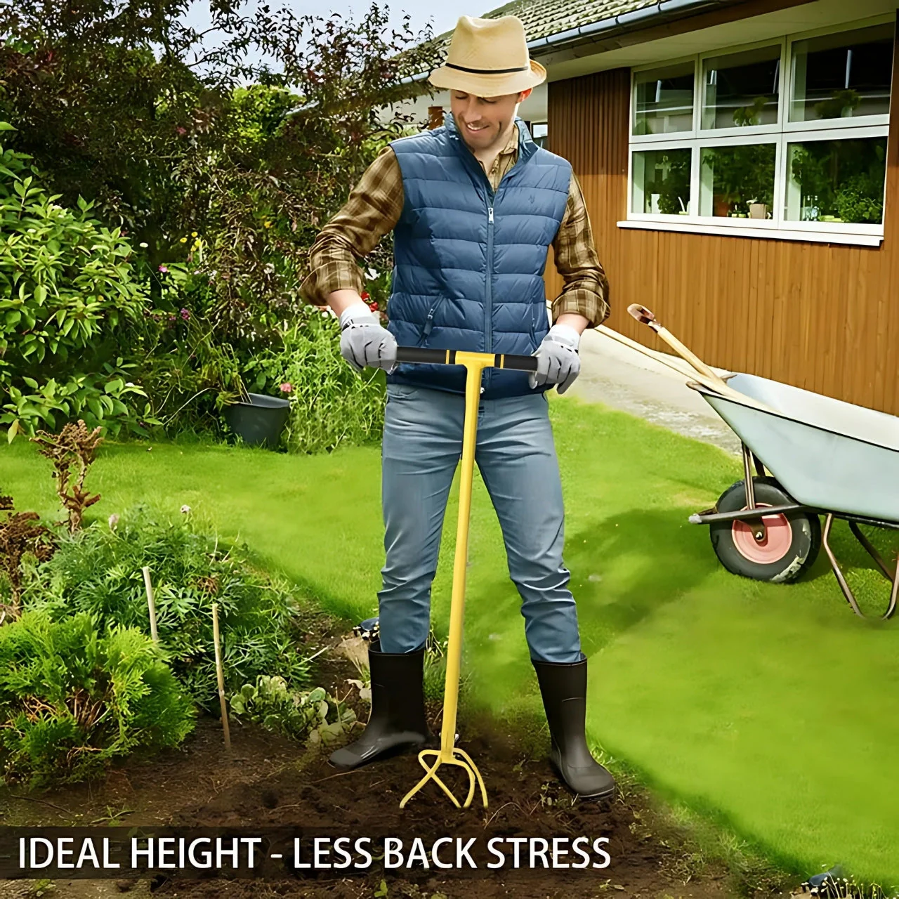 Outdoor Garden Hand Tiller - Image 6