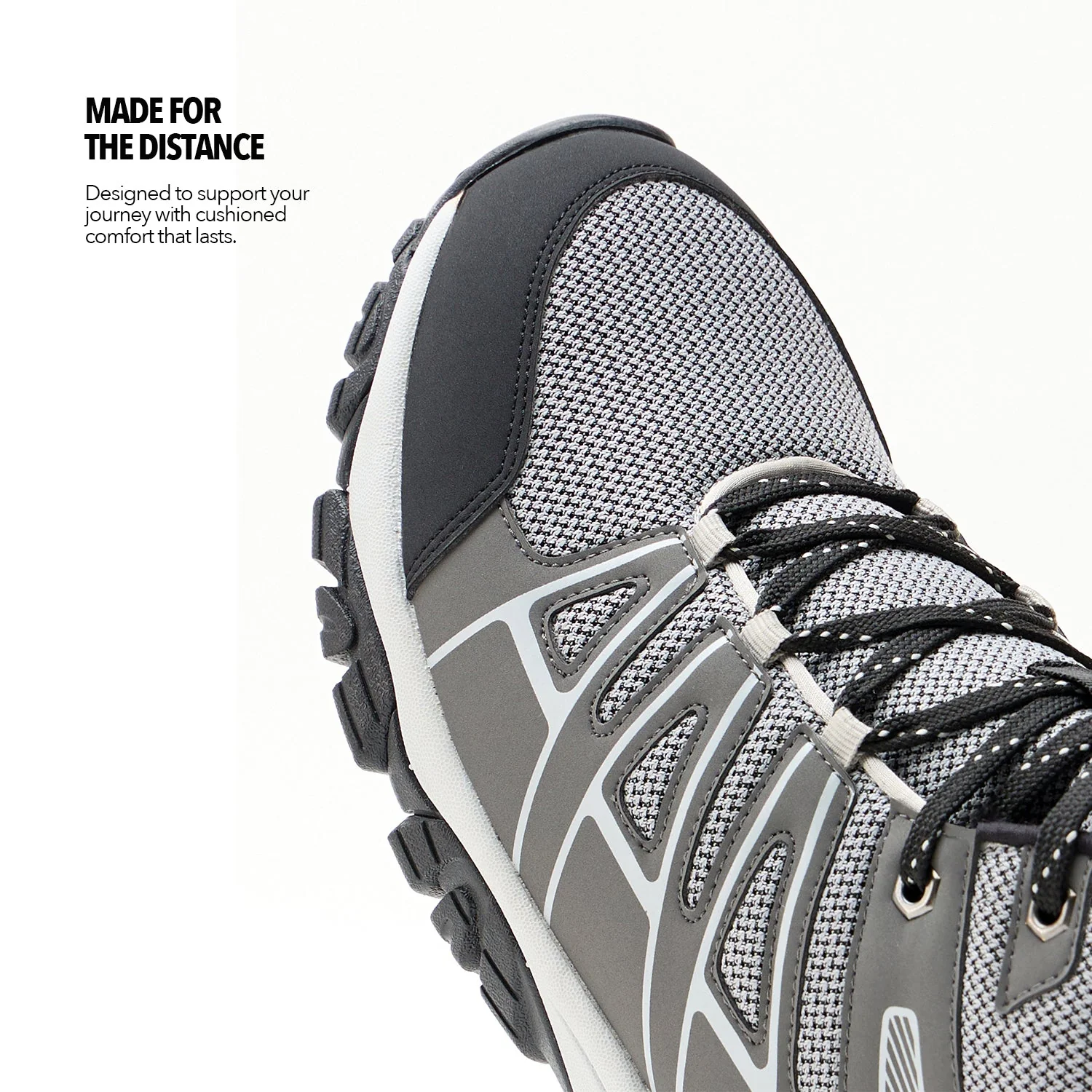 Outlander Pro Mens Trekking Shoes - Grey - Image 5