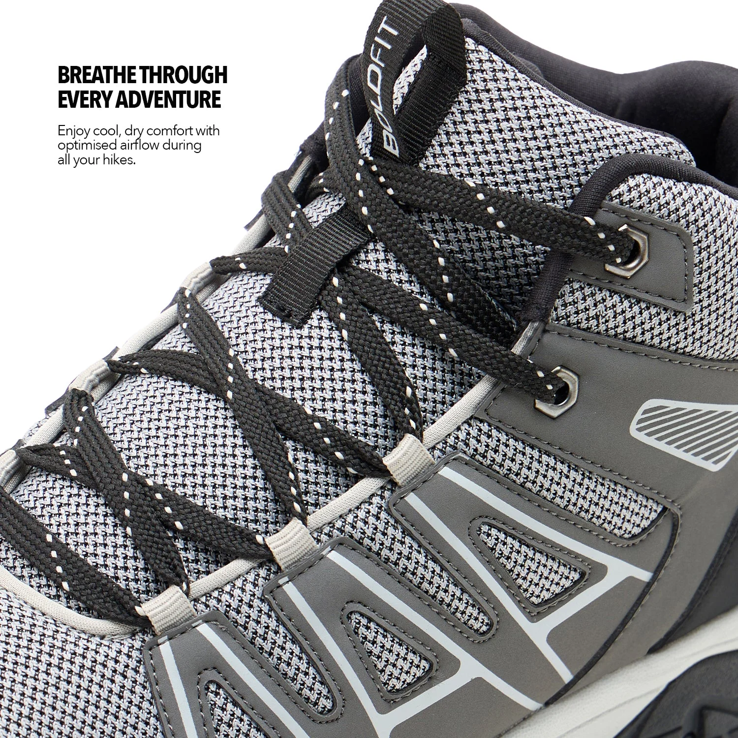 Outlander Pro Mens Trekking Shoes - Grey - Image 7
