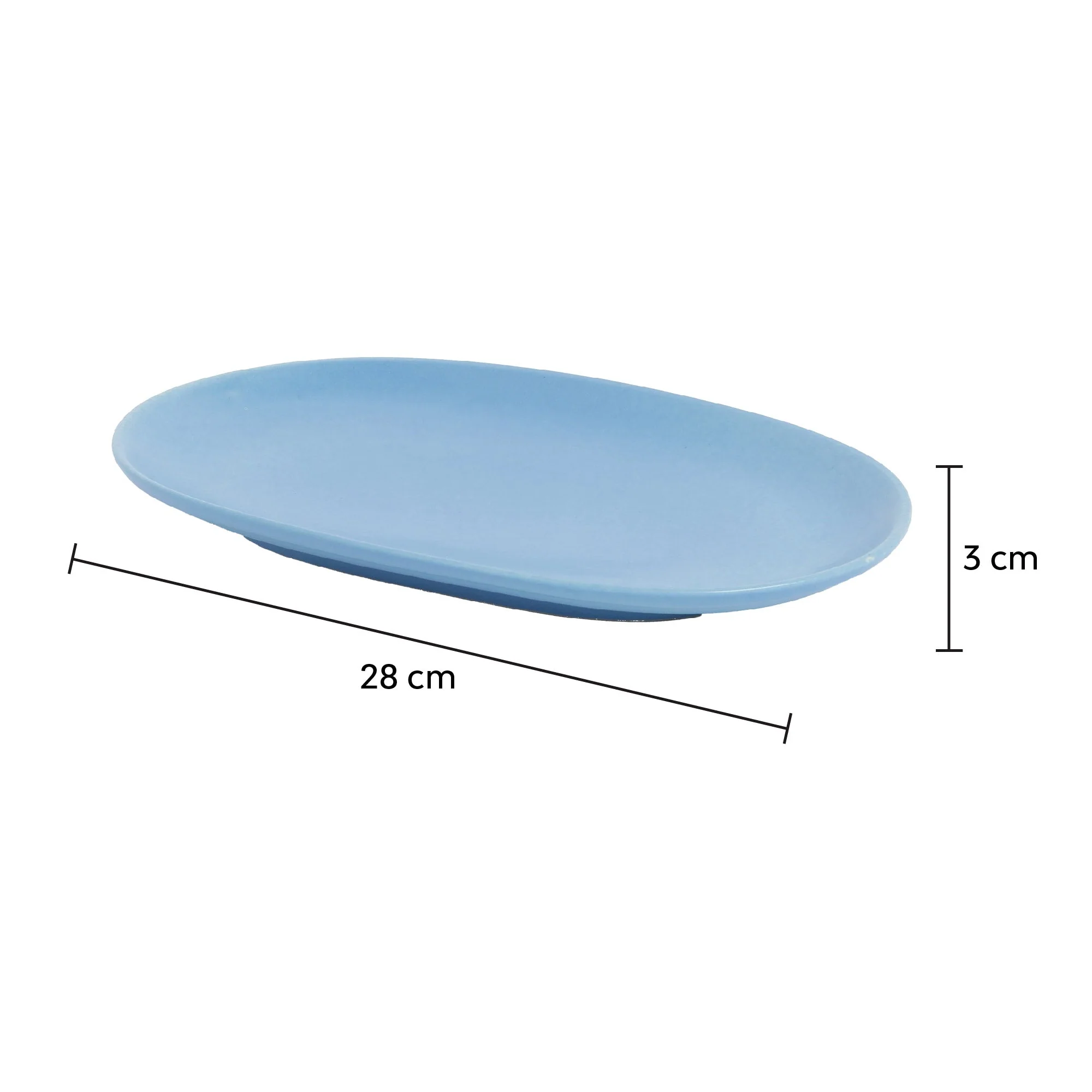 Oval Ceramic Platter - Image 6