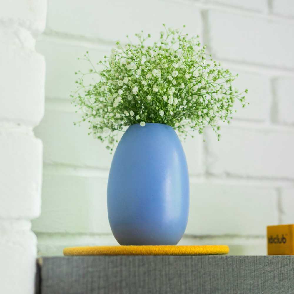 Oval Ceramic Table Vase - Image 2