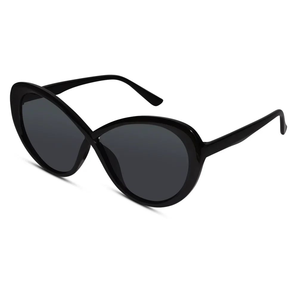 Oversize Dual Tone Cat eye Sunglasses For Women - Image 4