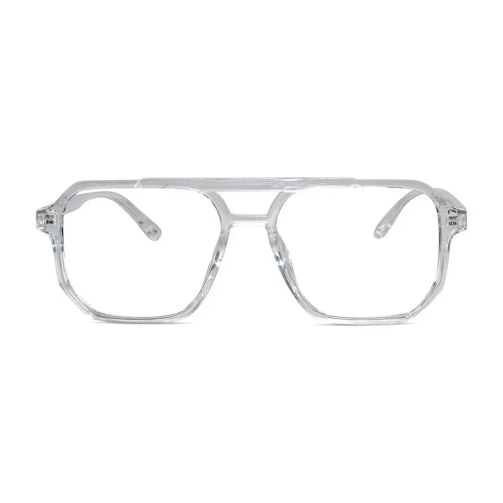 Oversize Wayfarer Men Computer Glasses - Image 2