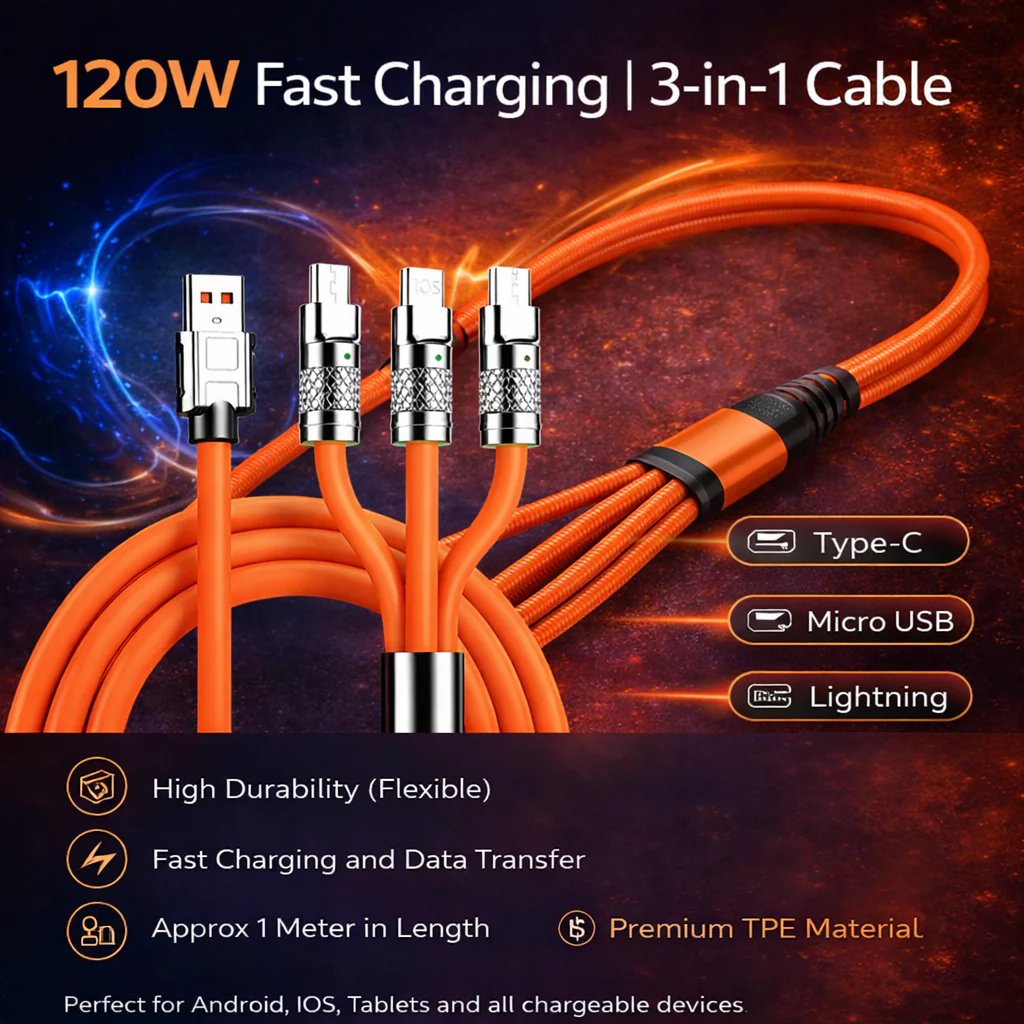P9 Wireless Headphone & 3-in-1 Cable Combo - Image 19