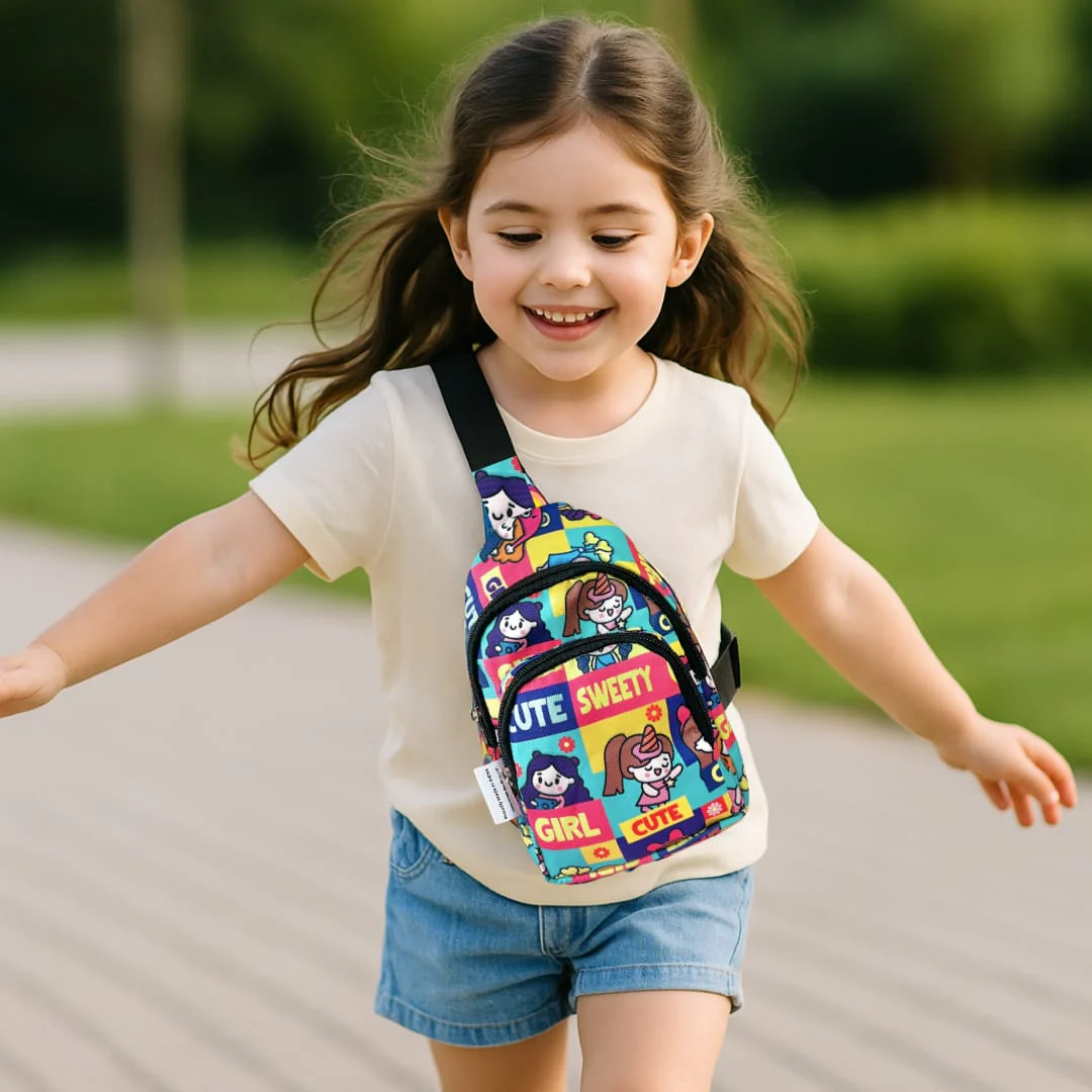 PACK OF 10 | The Girl Print Crossbody Bag for Kids -229 per pc- (Prepaid Only) - Image 2