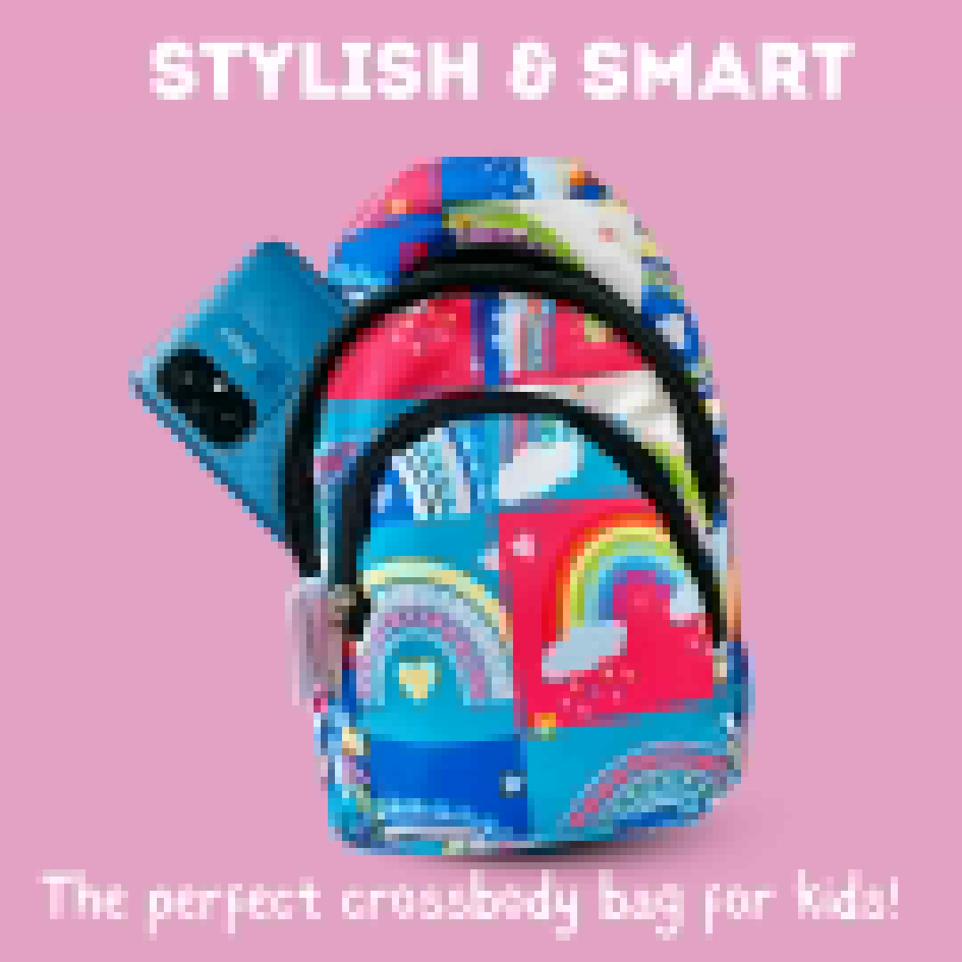 PACK OF 10 | The Rainbow Print Crossbody Bag for Kids -229 per pc- (Prepaid Only) - Image 4