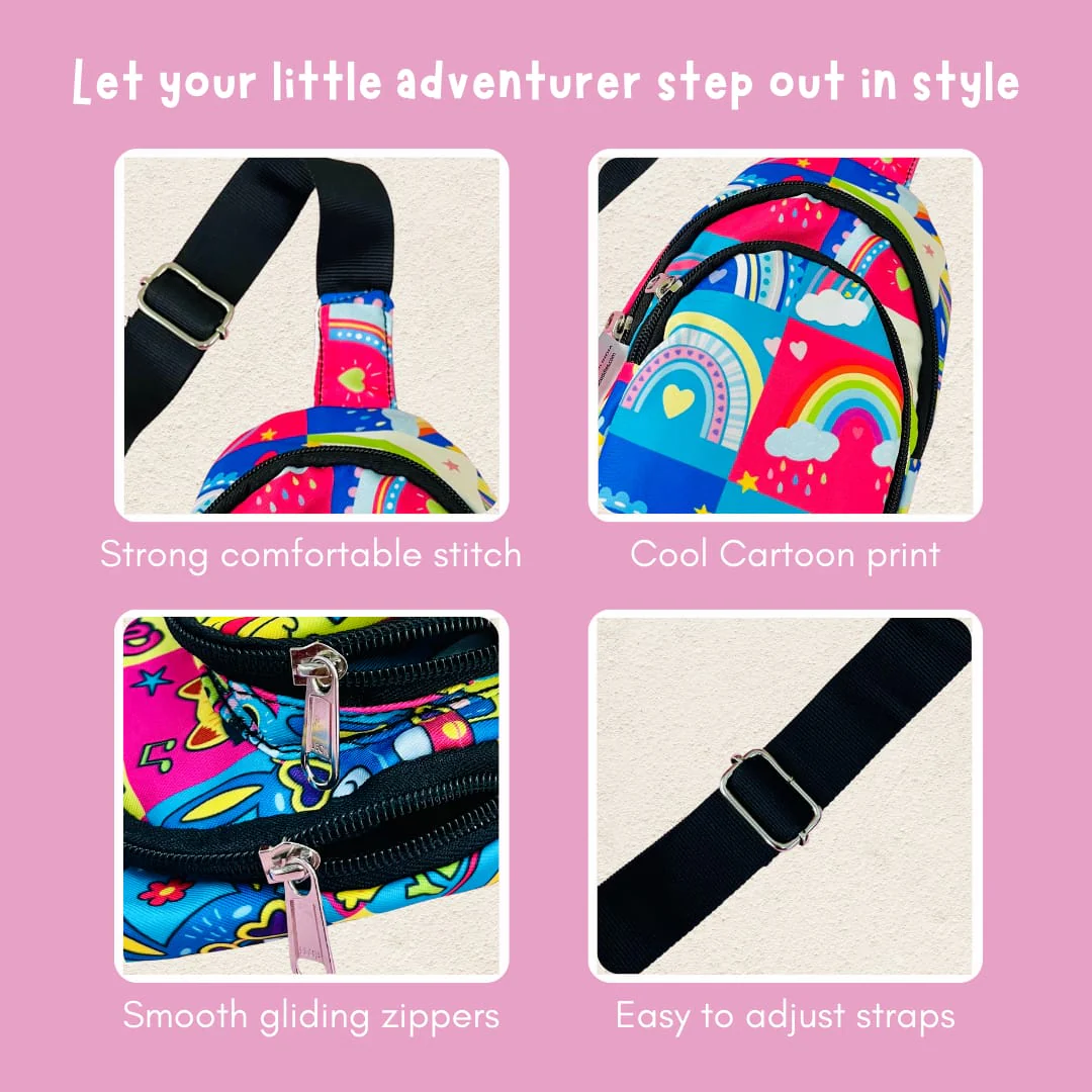 PACK OF 10 | The Rainbow Print Crossbody Bag for Kids -229 per pc- (Prepaid Only) - Image 7