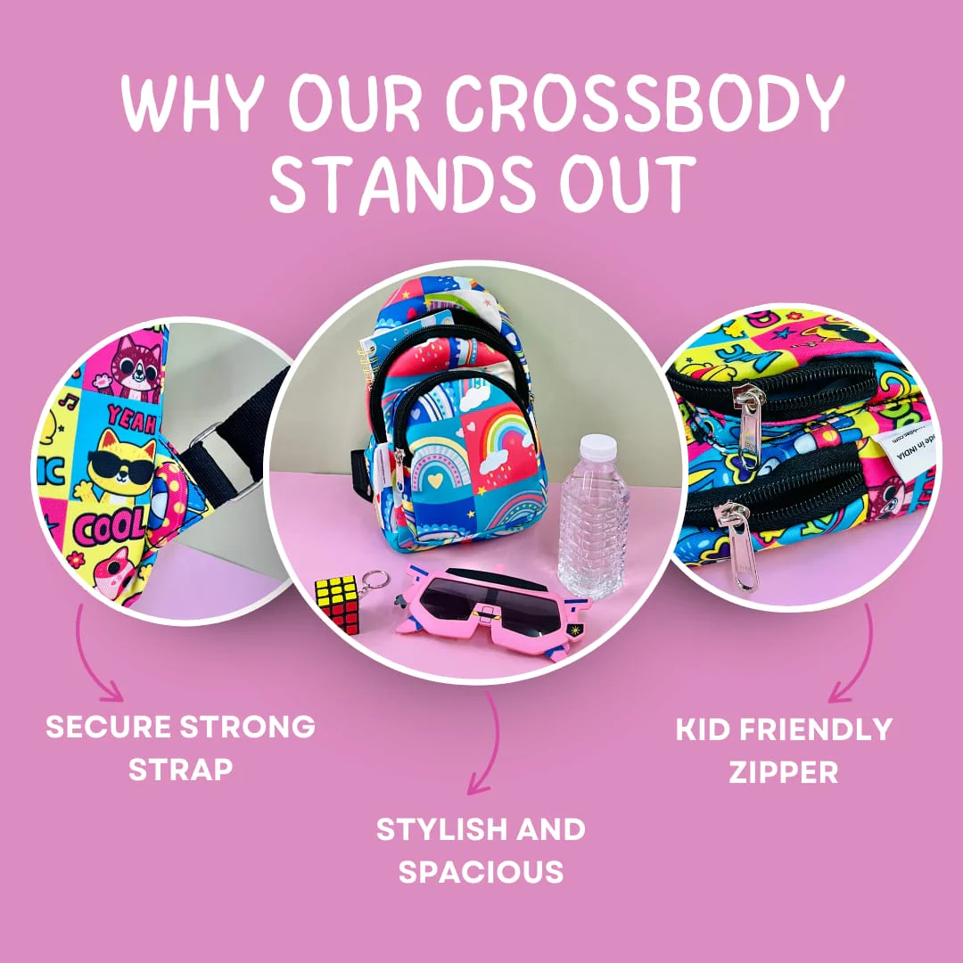 PACK OF 10 | The Rainbow Print Crossbody Bag for Kids -229 per pc- (Prepaid Only) - Image 8