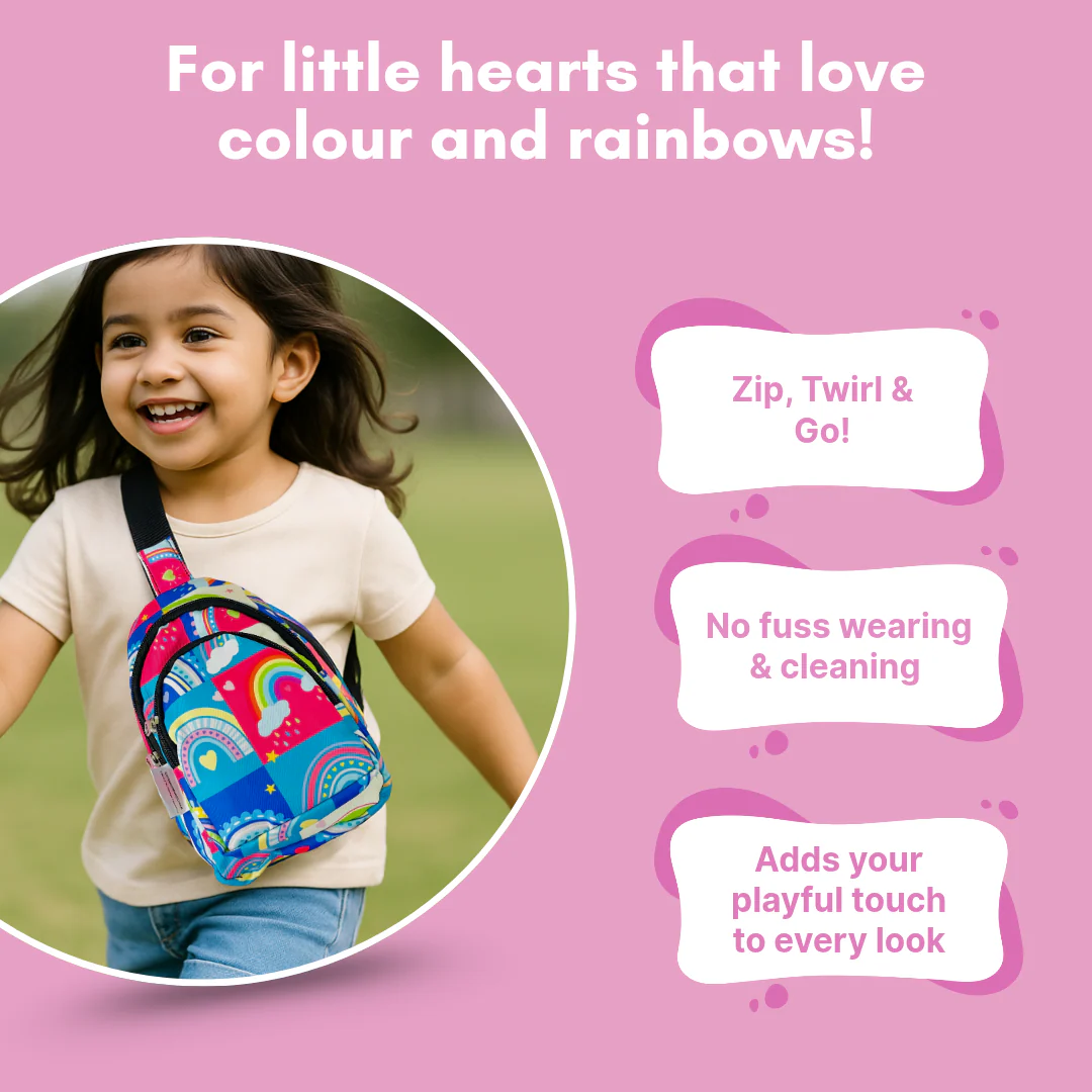 PACK OF 10 | The Rainbow Print Crossbody Bag for Kids -229 per pc- (Prepaid Only) - Image 9