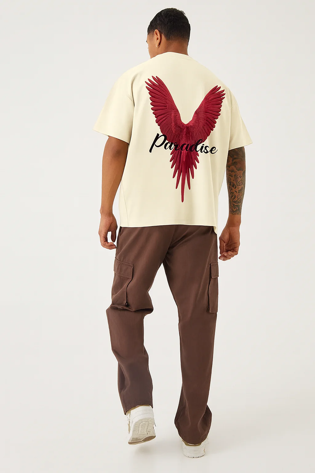 Pack of 2 <> Bull Feareless + Paradise (Off White) - Image 4
