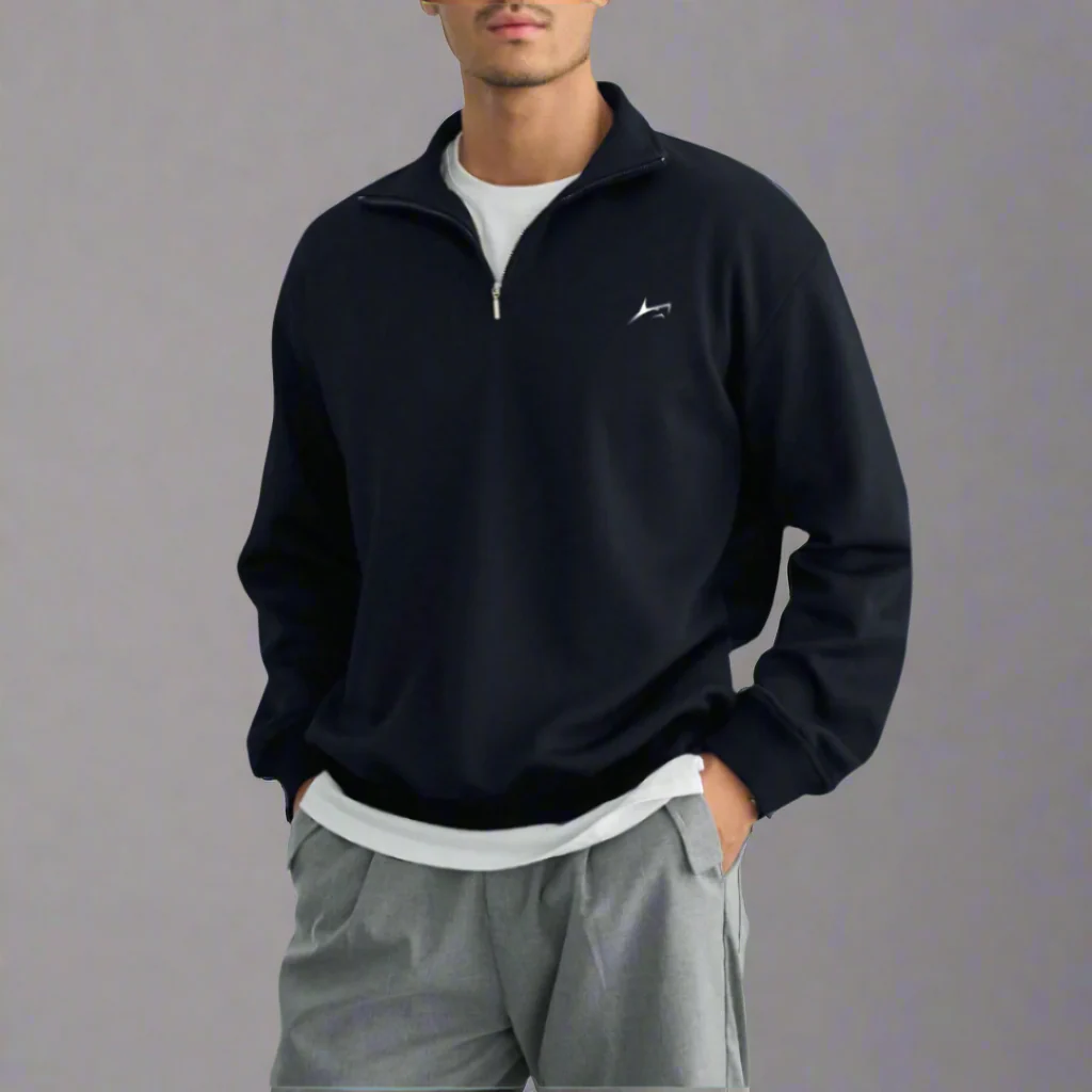 Pack of 2 Quarter Zip Fleece Sweatshirt - Image 7