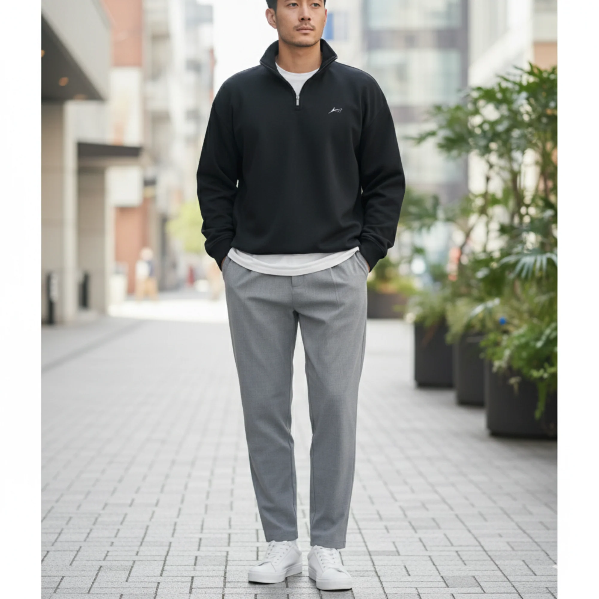 Pack of 2 Quarter Zip Fleece Sweatshirt - Image 8