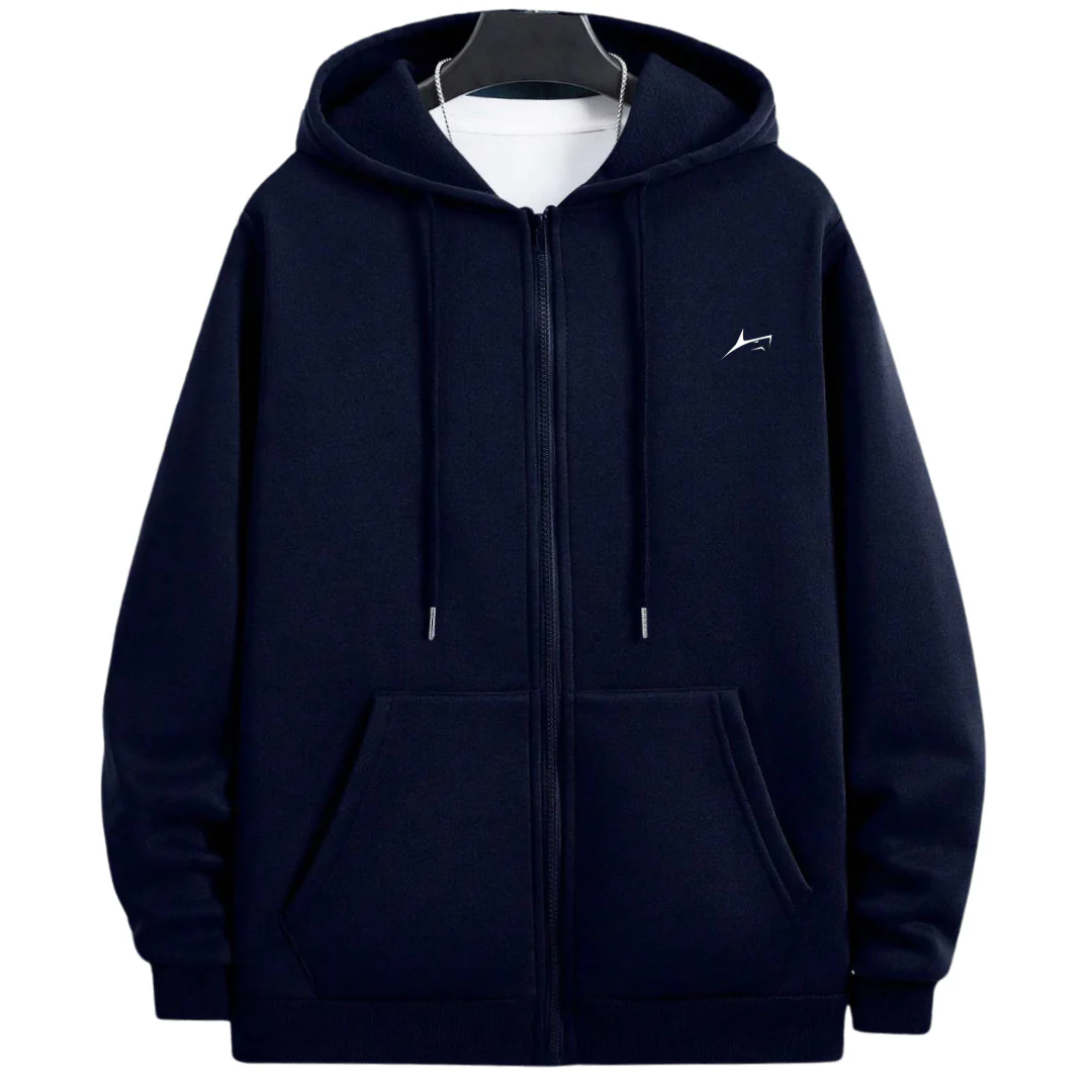 Pack of 2 - Zip Up Hoodie | Comfort Fleece Sweatshirt - Image 15