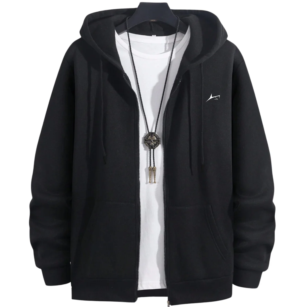 Pack of 2 - Zip Up Hoodie | Comfort Fleece Sweatshirt - Image 3