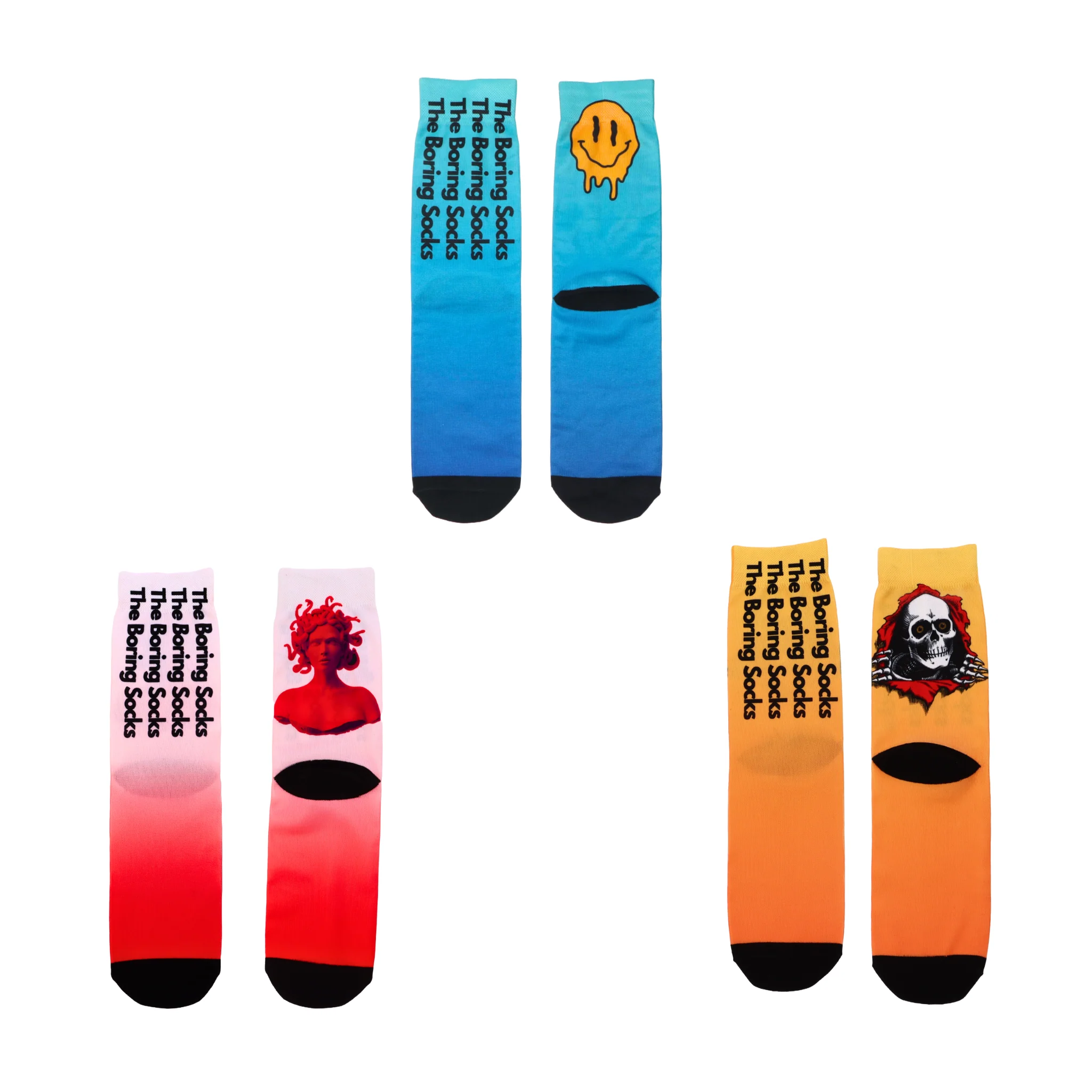 Pack of 3 Boring Socks