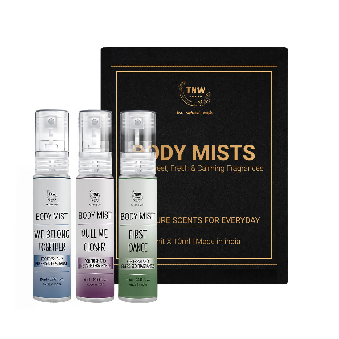 Pack Of 3 Mini Body Mist