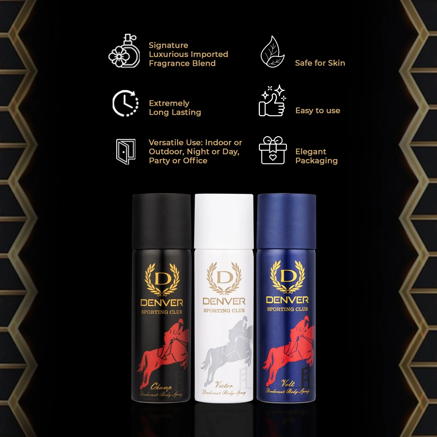 Pack of 3 Sporting Club Nano Deo 50ml - Image 3