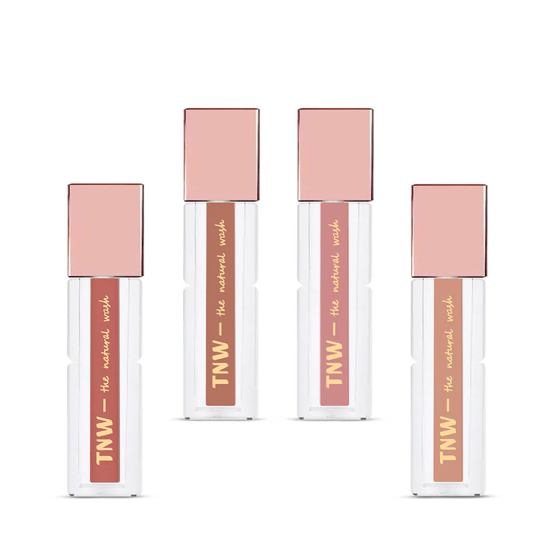 Pack of 4 Comfy Matte Liquid Lipstick | Weightless, Hydrating & Long-Wear | 4 Stunning Shades