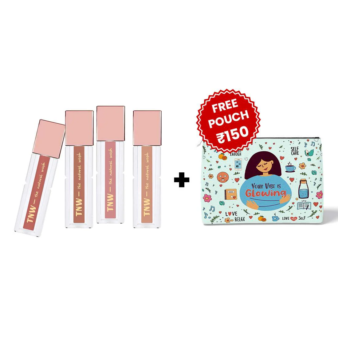 Pack of 4 Comfy Matte Liquid Lipstick | Weightless, Hydrating & Long-Wear | 4 Stunning Shades - Image 33