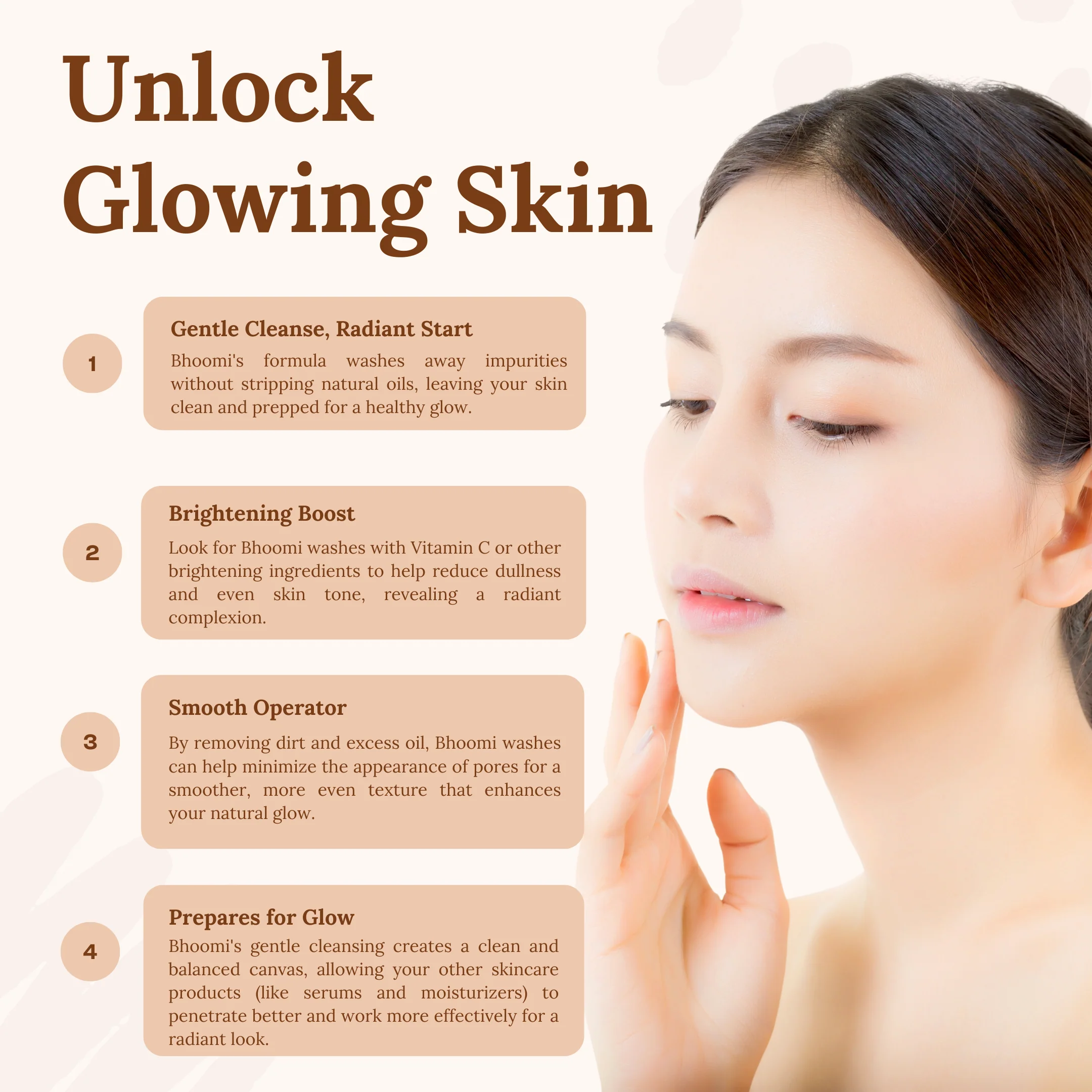 Pack of 4 Face Wash with different flavor - Image 2
