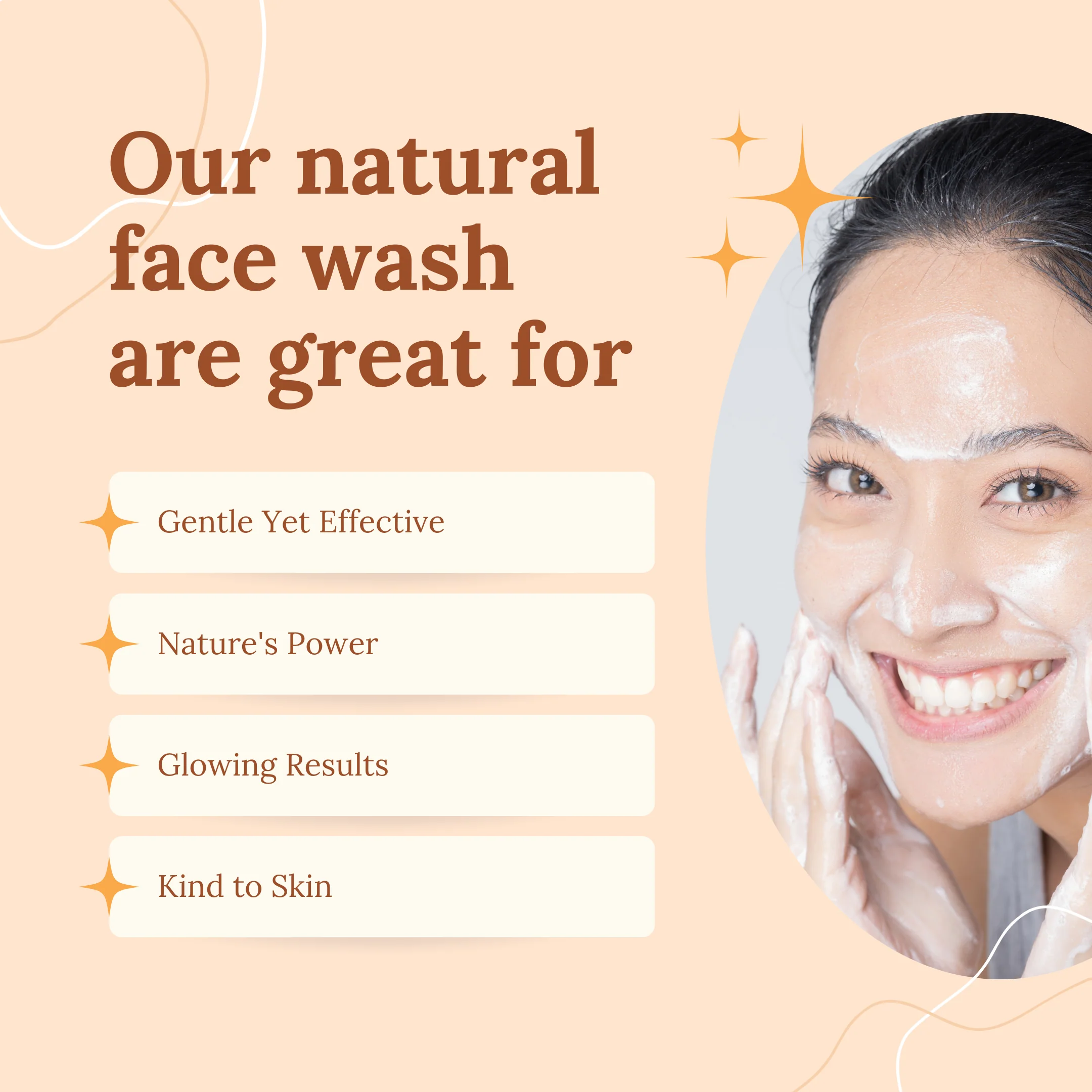 Pack of 4 Face Wash with different flavor - Image 4