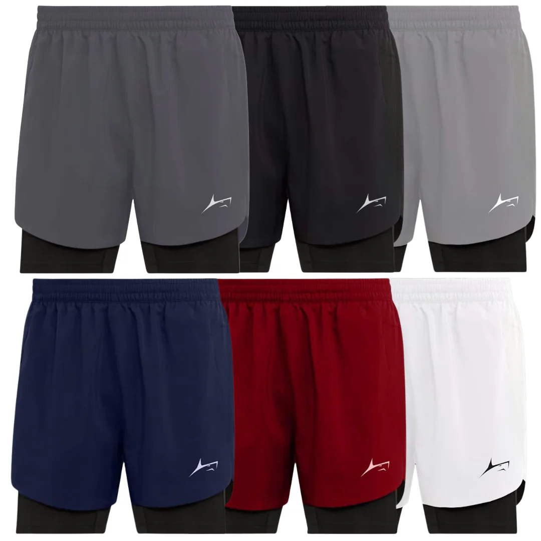 Pack of 6 Dual 2 in 1 Shorts | Super Saver Pack