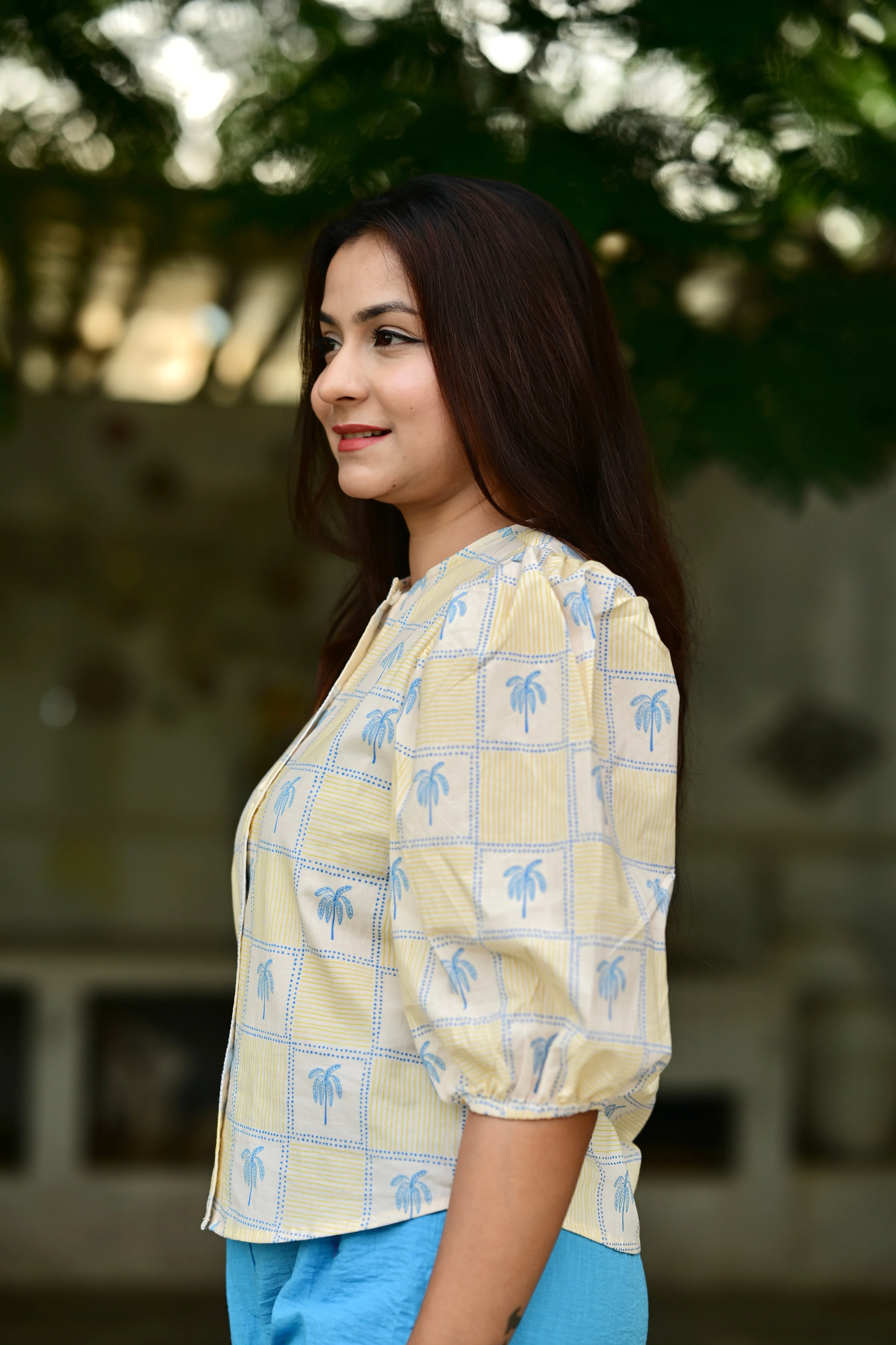 Palm Crop Top - Image 2
