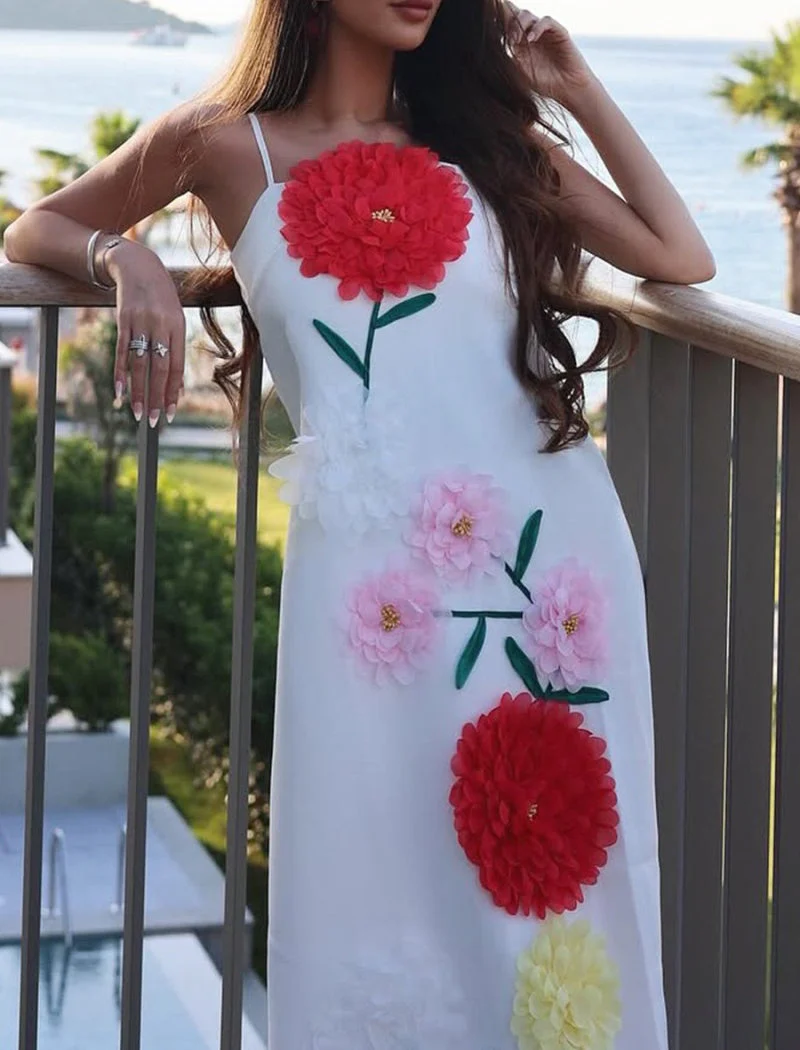 Palmer 3d Flower Designer Dress