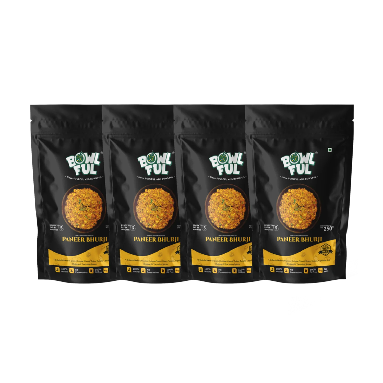 Paneer Bhurji Pack Of 4