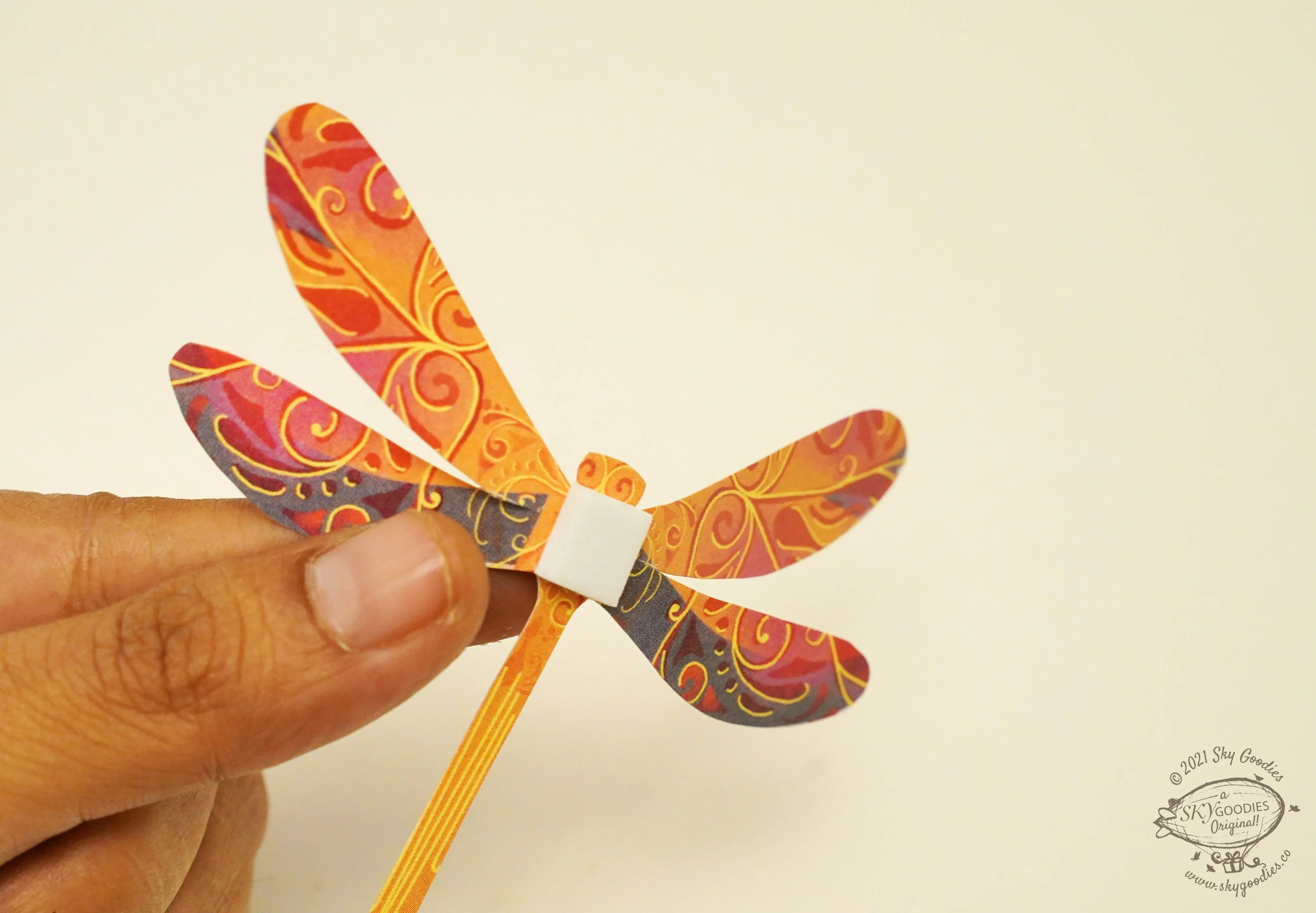 Paper Mini Happy Home Fairy Lights & Dragonflies Wall Decor Combo - Image 7