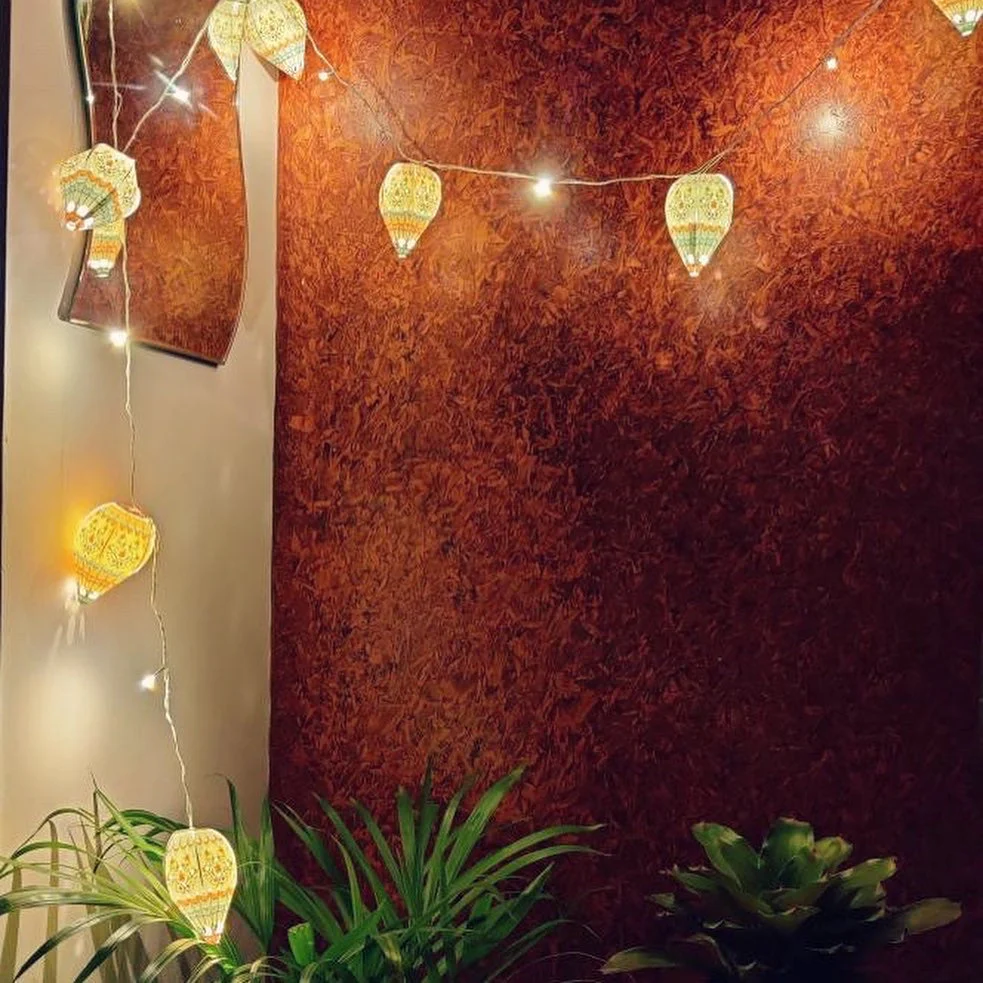 Paper Mini Hot Air Balloon Fairy Lights - Image 19