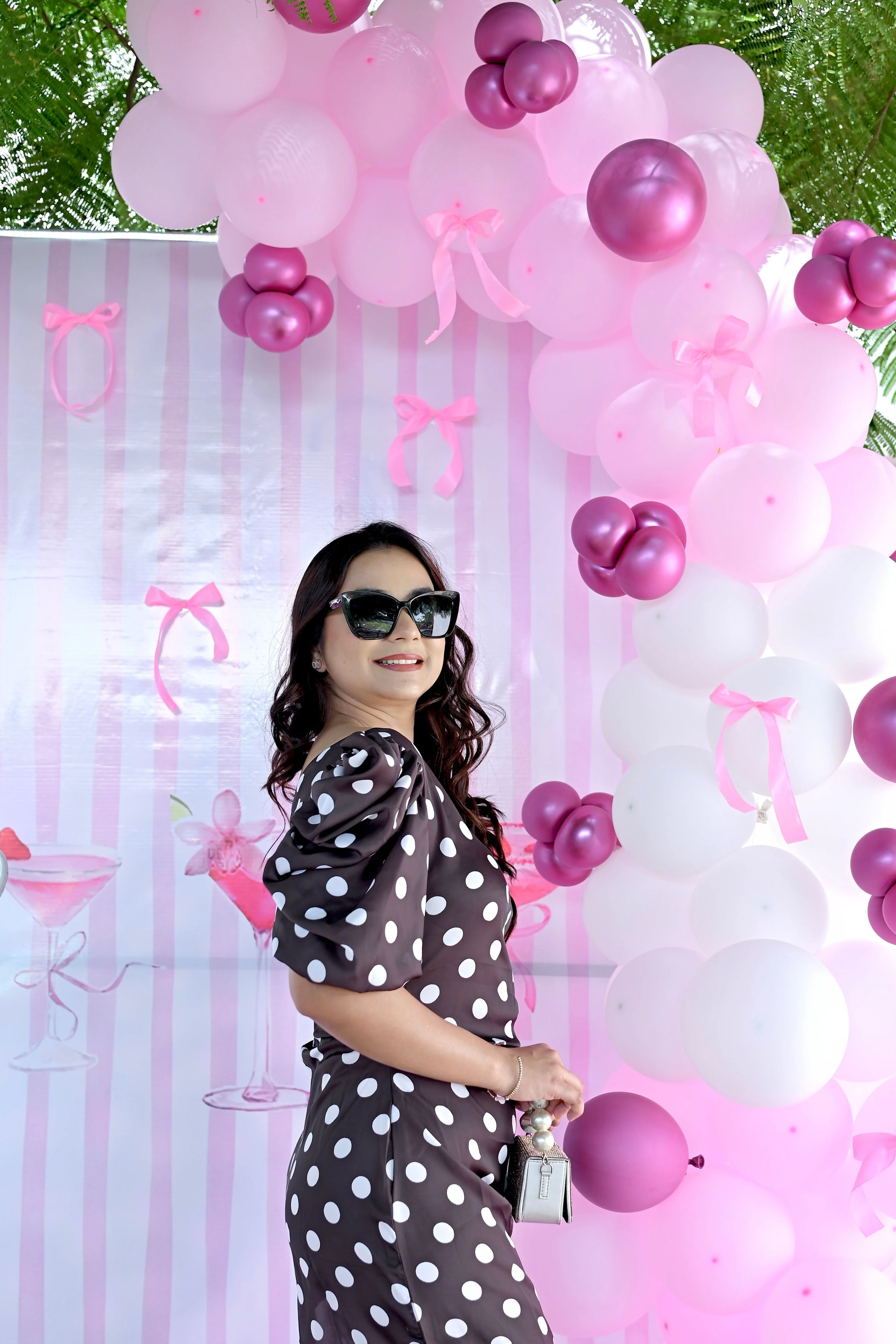 Paris Polka Dot mini Dress - Image 3