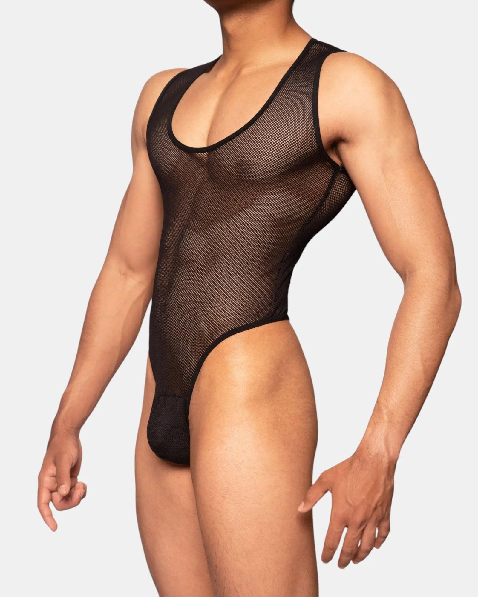 Party Mesh Bodysuit /Black - Image 4