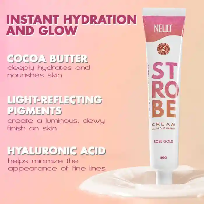 Party-Ready Glow Trio - Facial Kit, Strobe Cream, Hair Spa Kit - Image 10