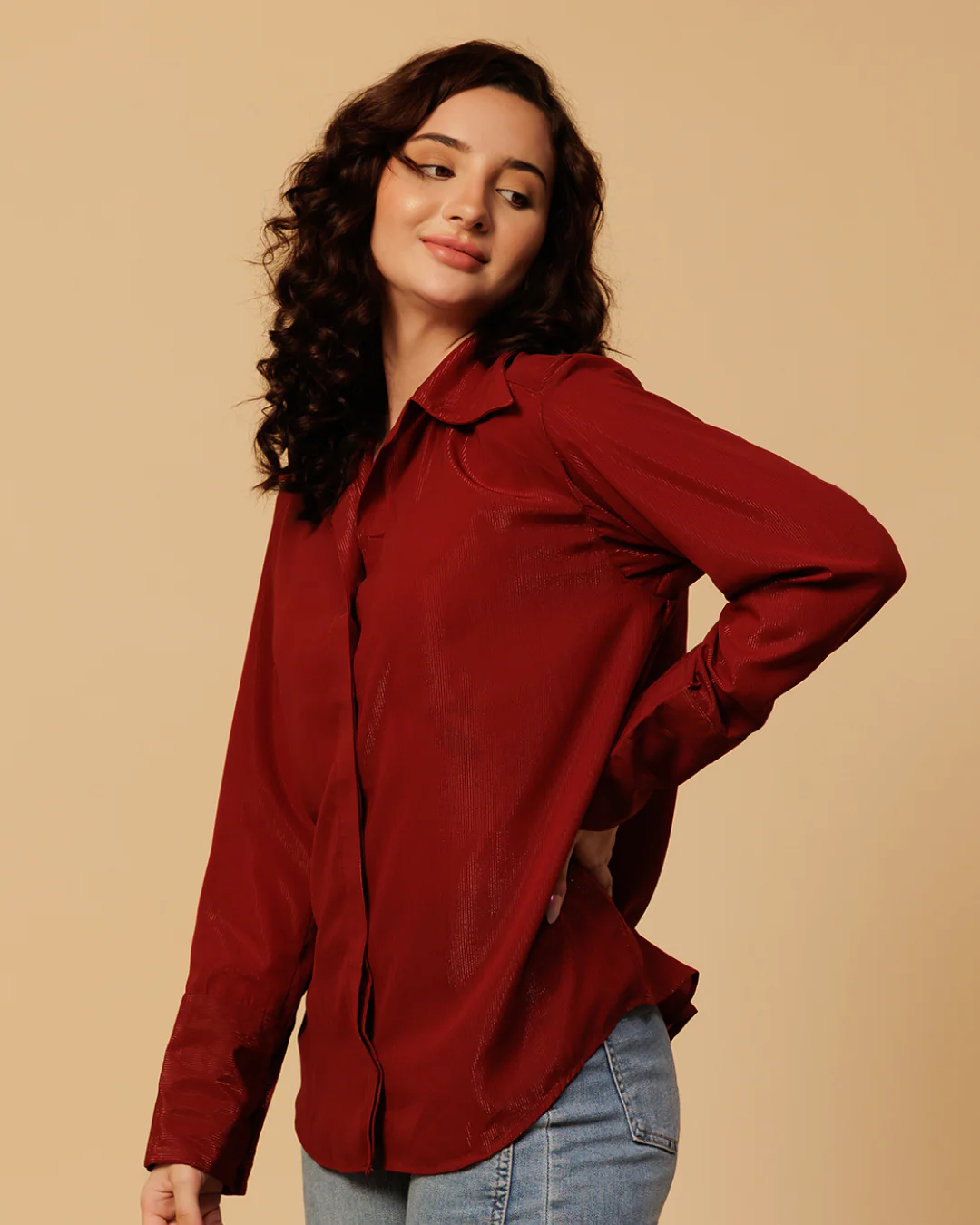Party Shimmer Shirt for Women – Glam & Glitzy Look - Image 14