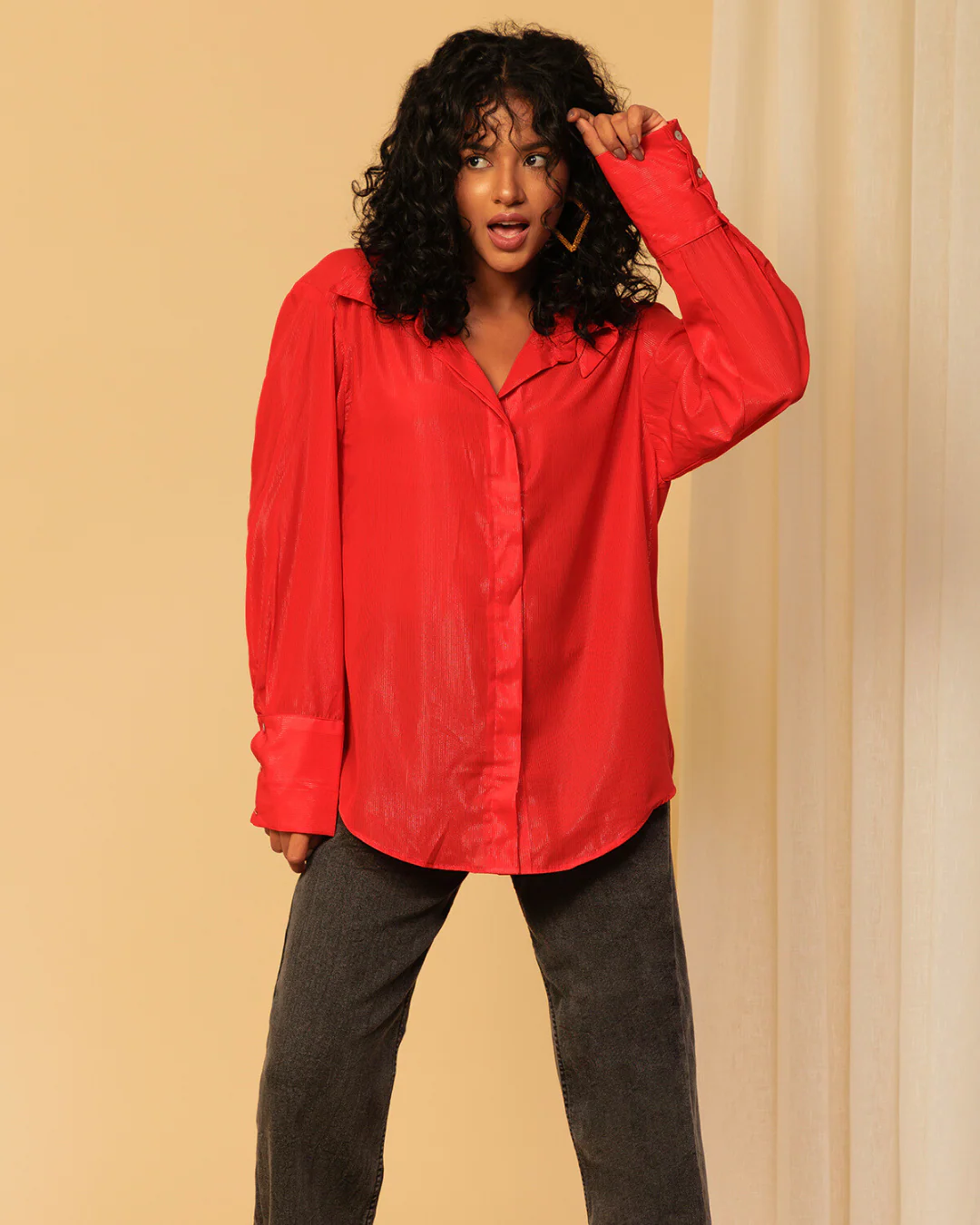 Party Shimmer Shirt for Women – Glam & Glitzy Look - Image 8