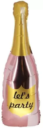 Party Themed Foil Balloon Set (Multicolor) (Pack of 5) - Image 2