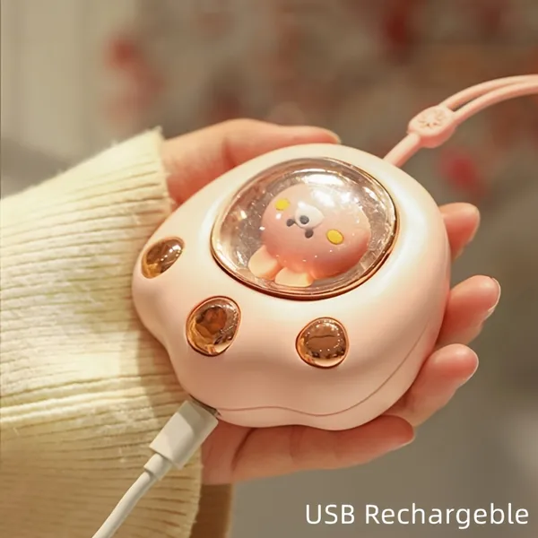Pawm: USB-C Rechargeable Hand Warmer, Cute Cat Paw Portable Heater for Winter with Fast Heating for Men & Women - Image 3