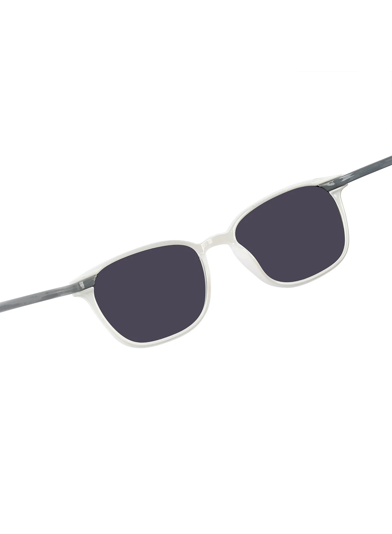 Peach Pop Green & White Square Kids Sunglasses - Image 10