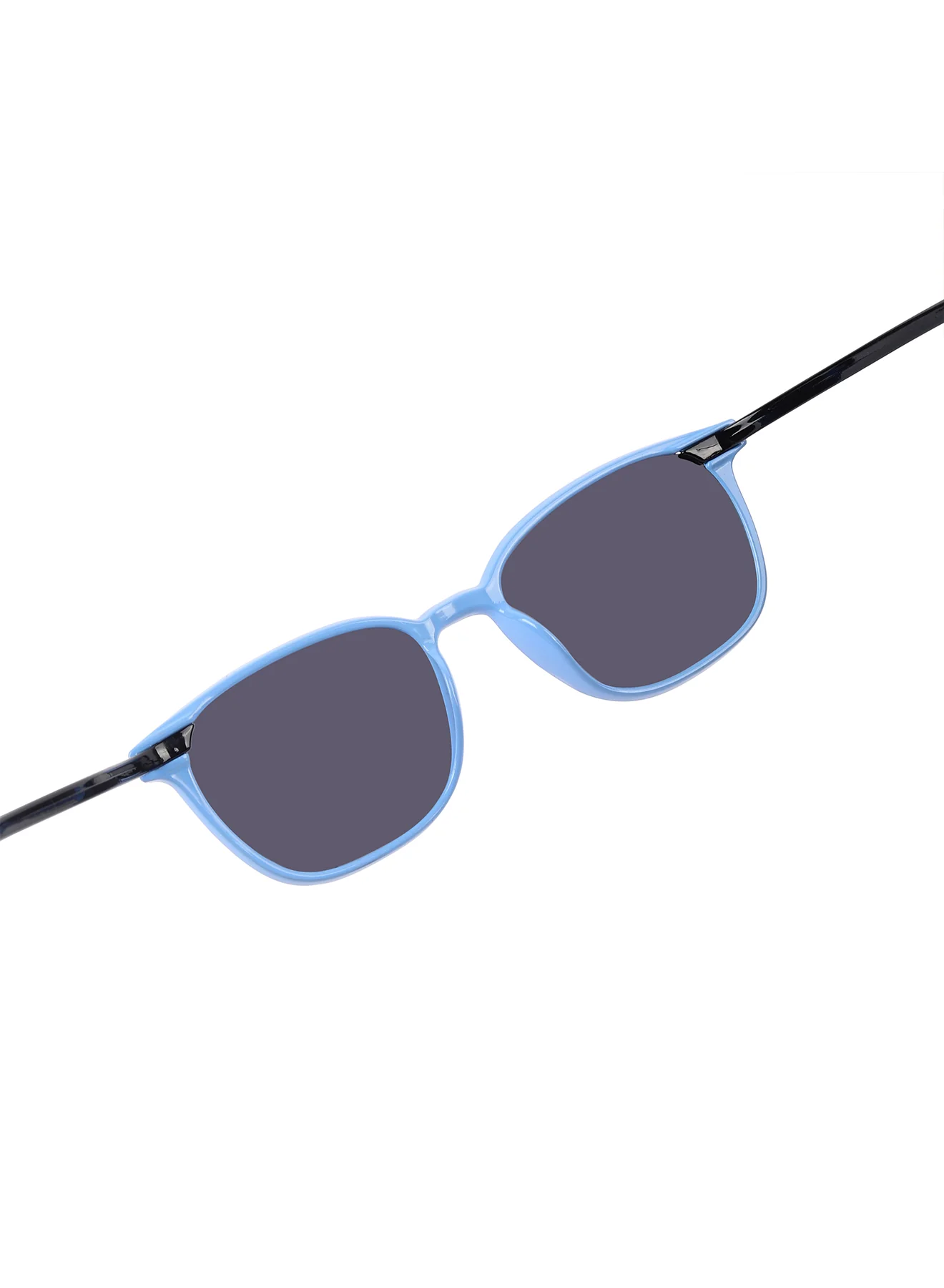Peach Pop Green & White Square Kids Sunglasses - Image 11
