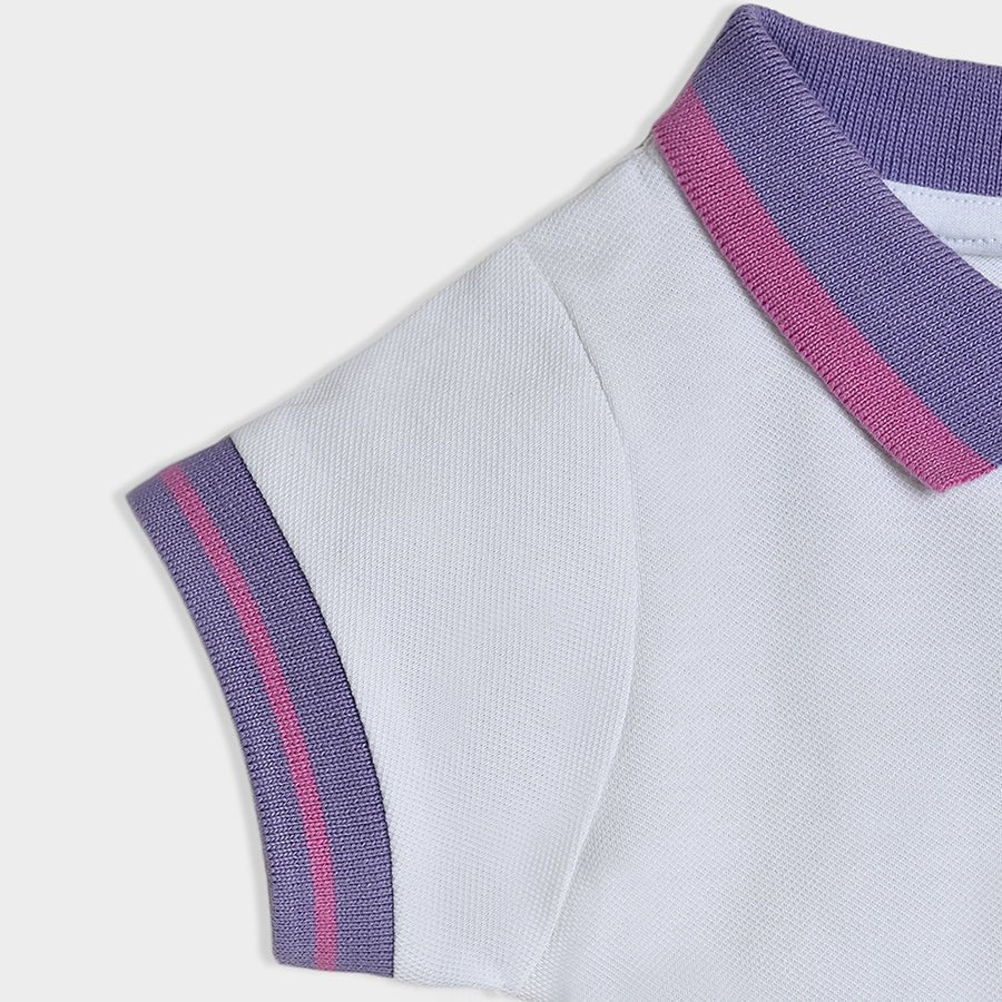 Peantus™ Snoopy Printed Pique Lilac Dress - Image 6