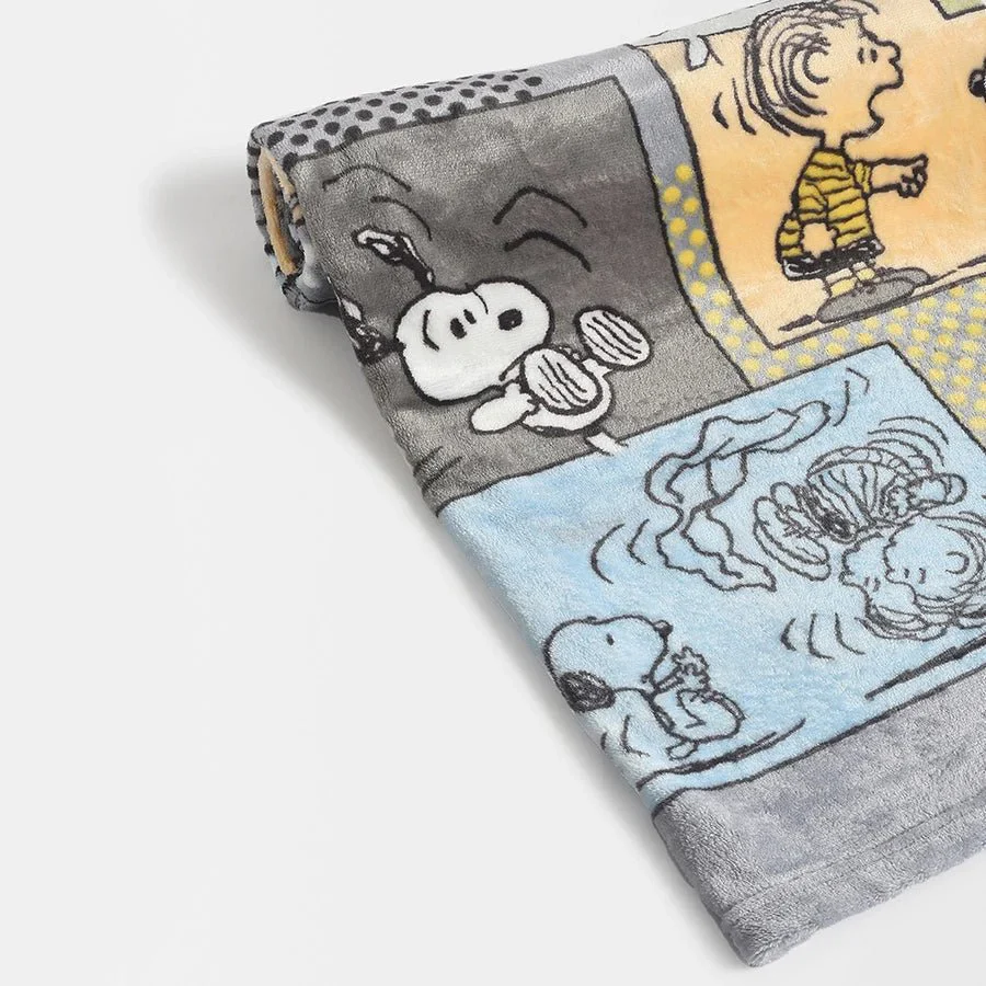 Peanuts™ Flurry Baby Blanket Grey - Image 7