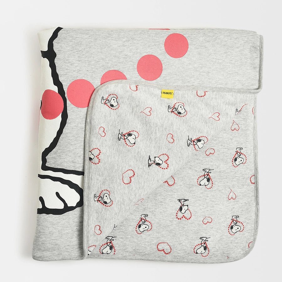 Peanuts™ Grey Printed Baby Comforter Blanket - Image 8
